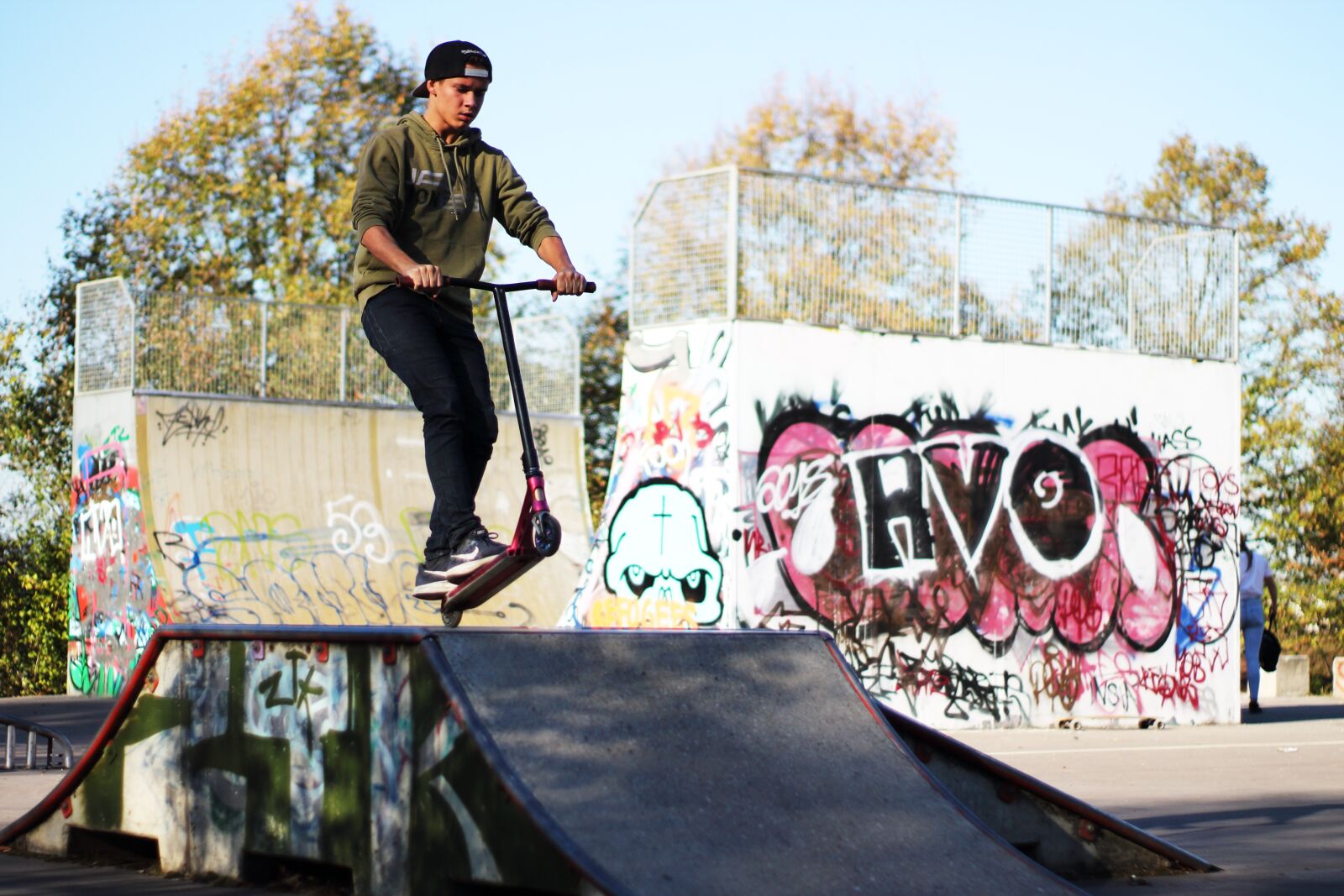 Canon EOS 1100D (EOS Rebel T3 / EOS Kiss X50) sample photo. Skater, akterpark, skating photography