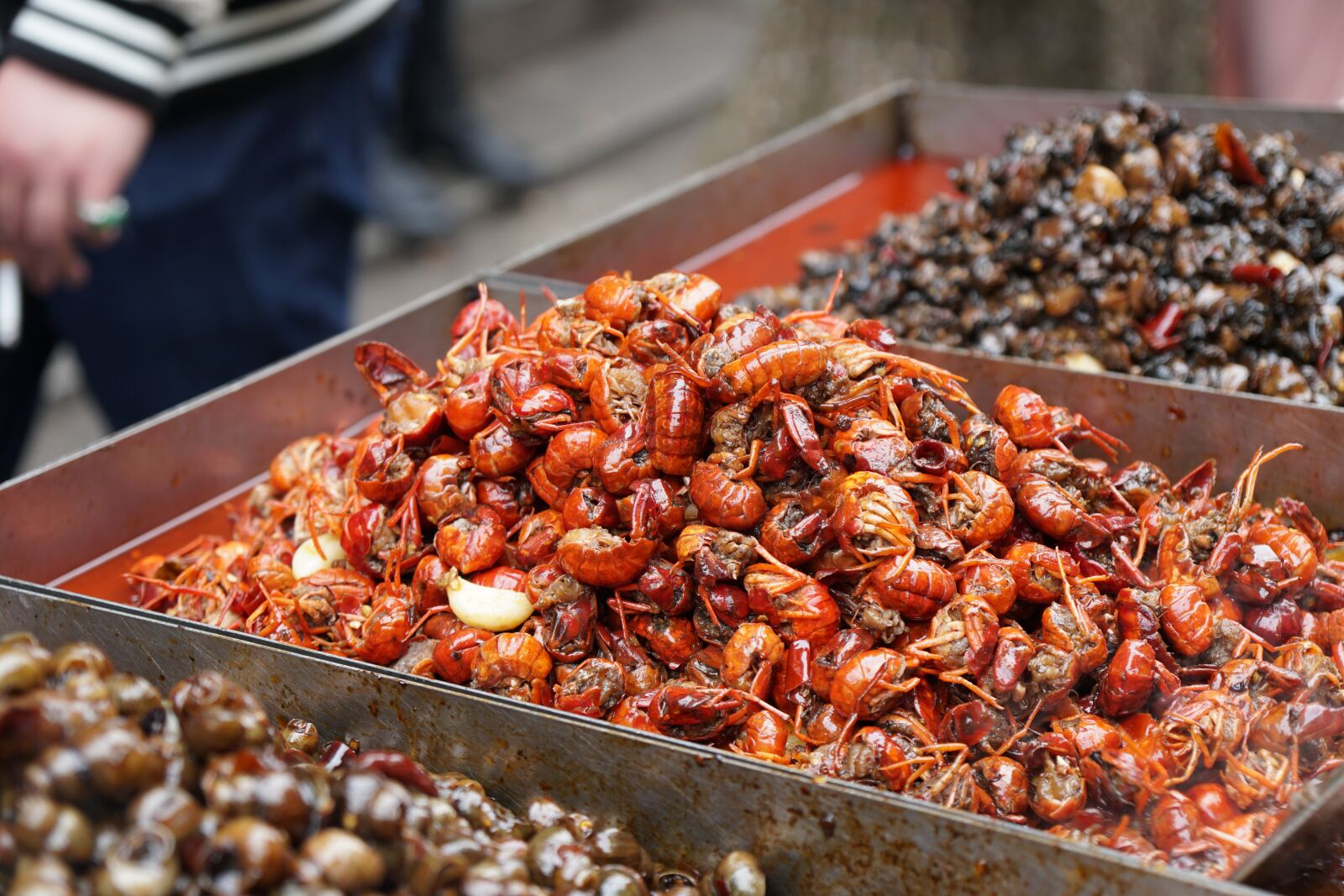 Sony a6500 + Sony Vario-Tessar T* E 16-70mm F4 ZA OSS sample photo. Wuhan, gourmet, crayfish photography