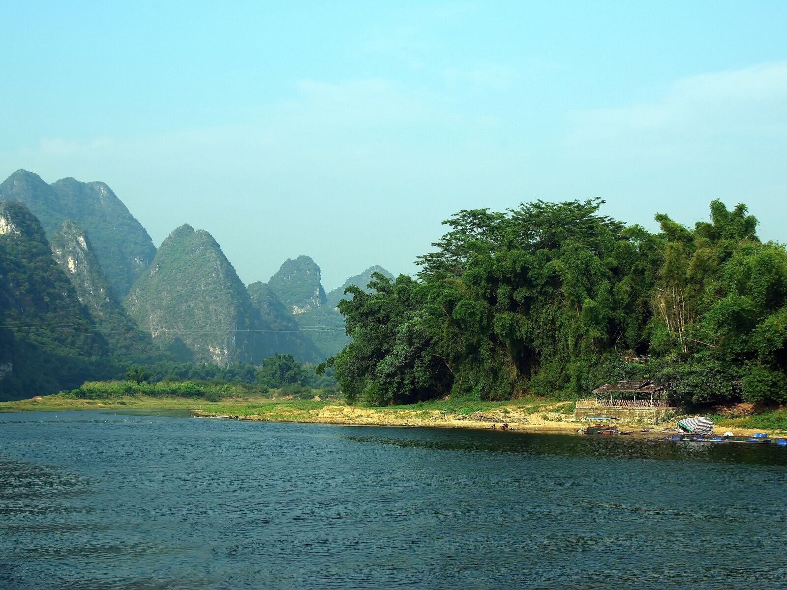 Pentax K200D sample photo. China, yangshuo, li river photography