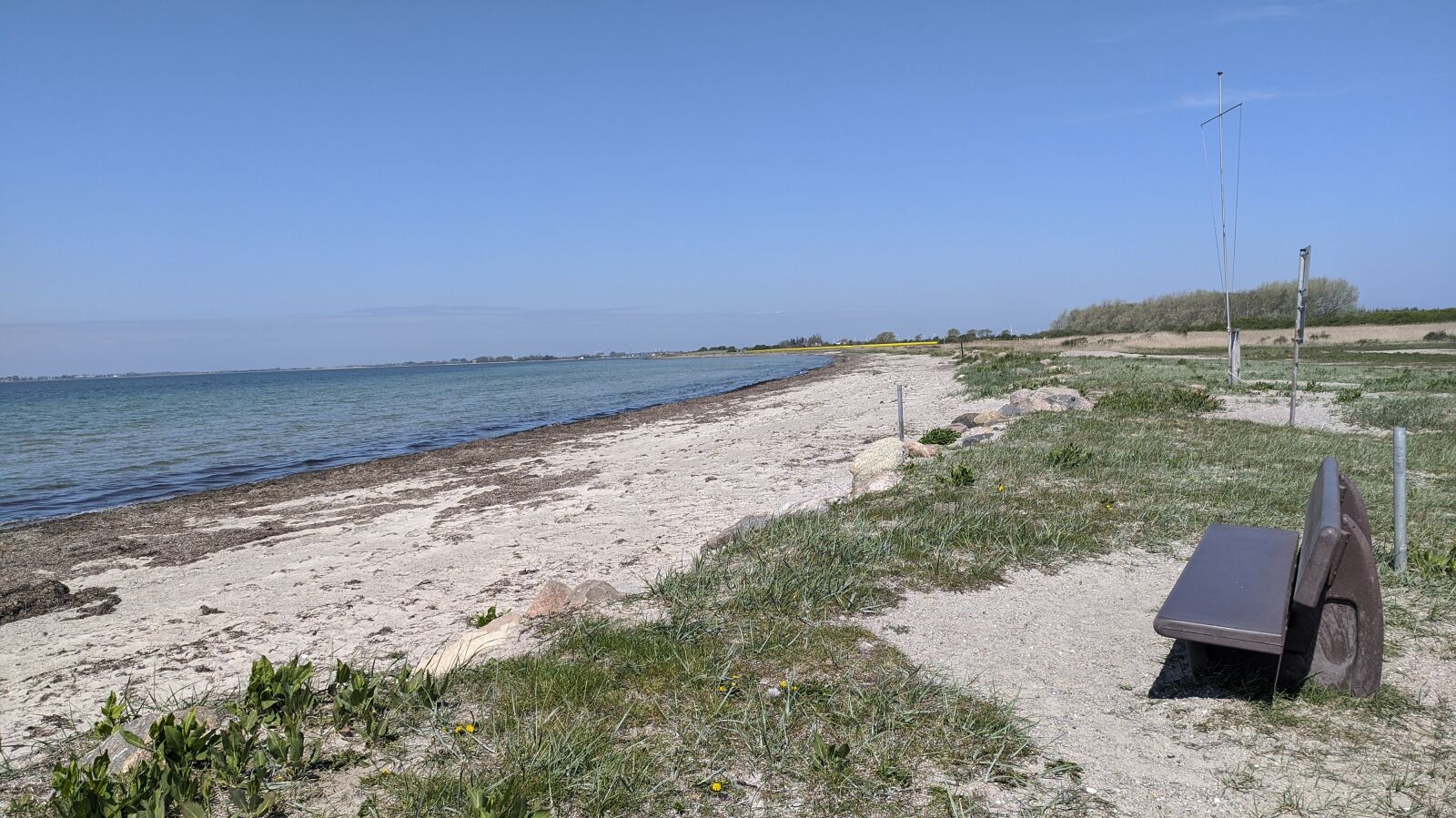 Xiaomi Redmi Note 8T sample photo. Beach, fehmarn, strukkamphuk photography