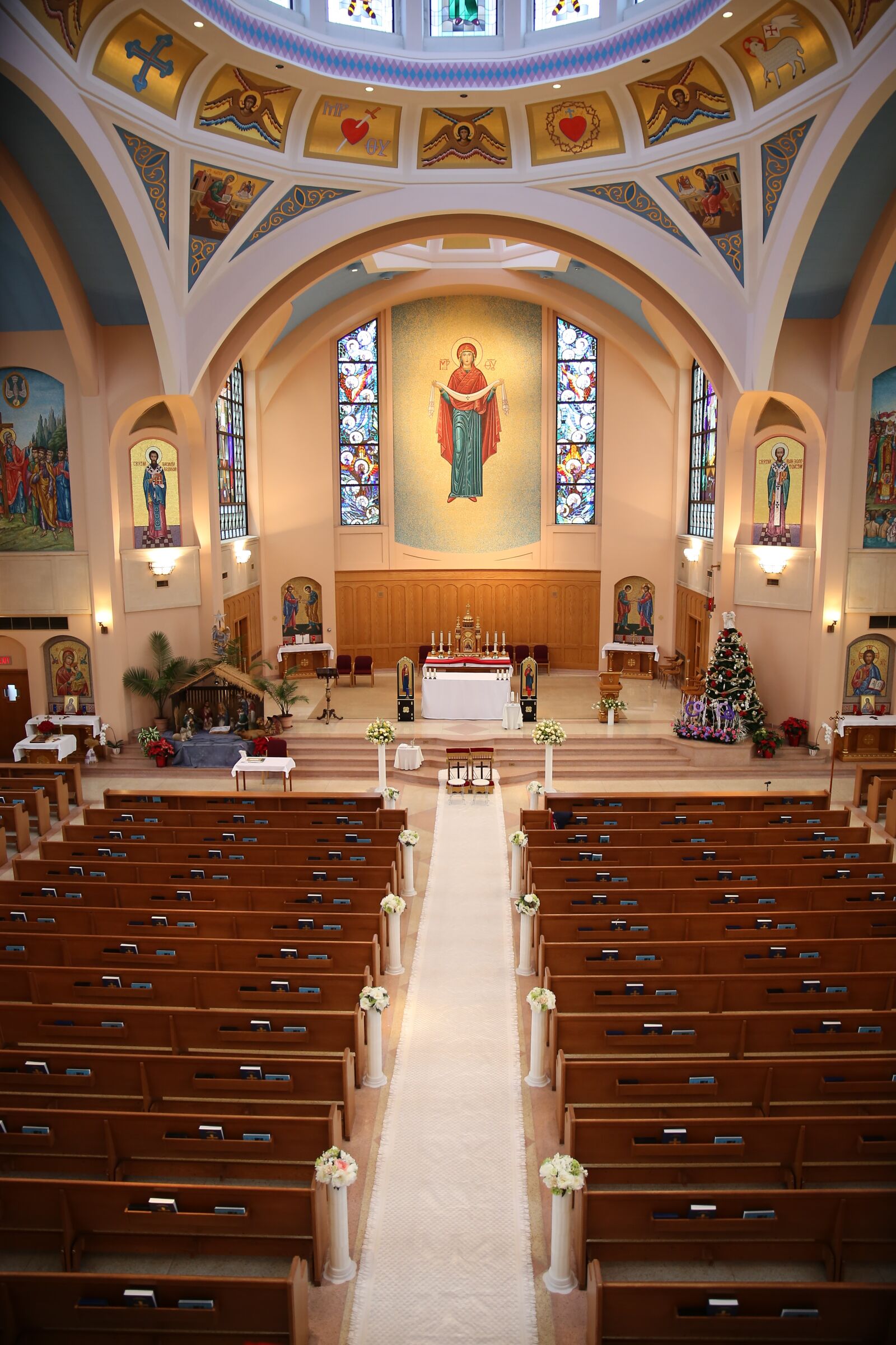 Canon EOS 6D sample photo. Wedding ceremony, cathedral, canada photography