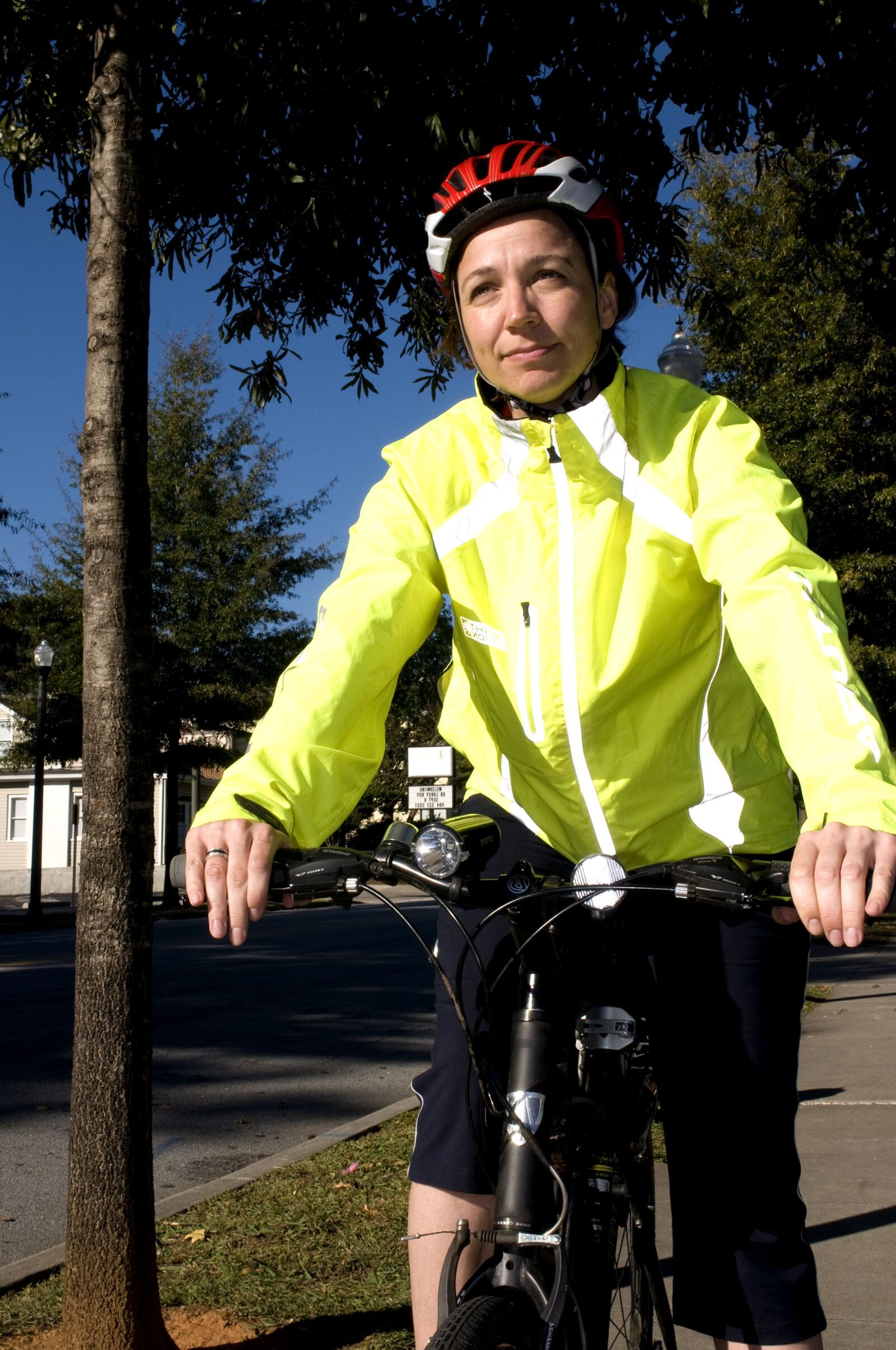 Nikon D300 sample photo. Woman, bicycle, ride photography