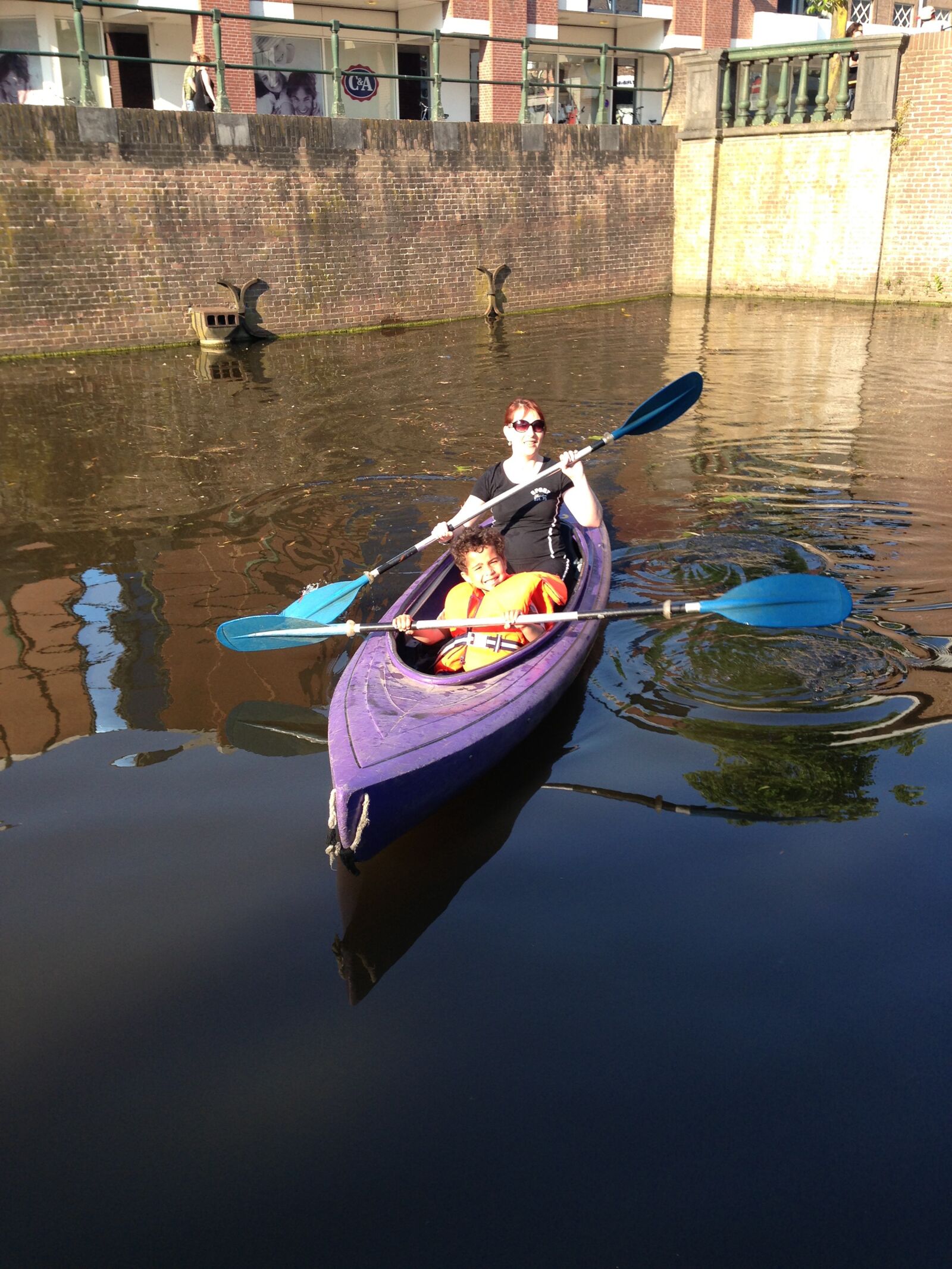 Apple iPhone 5 sample photo. Canoe, canoeing, adventure photography