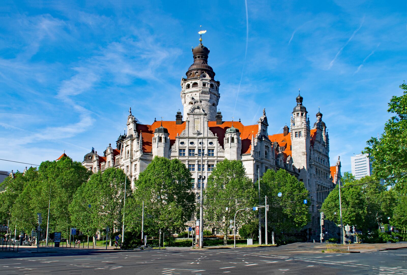 Nikon D5300 sample photo. New town hall, leipzig photography