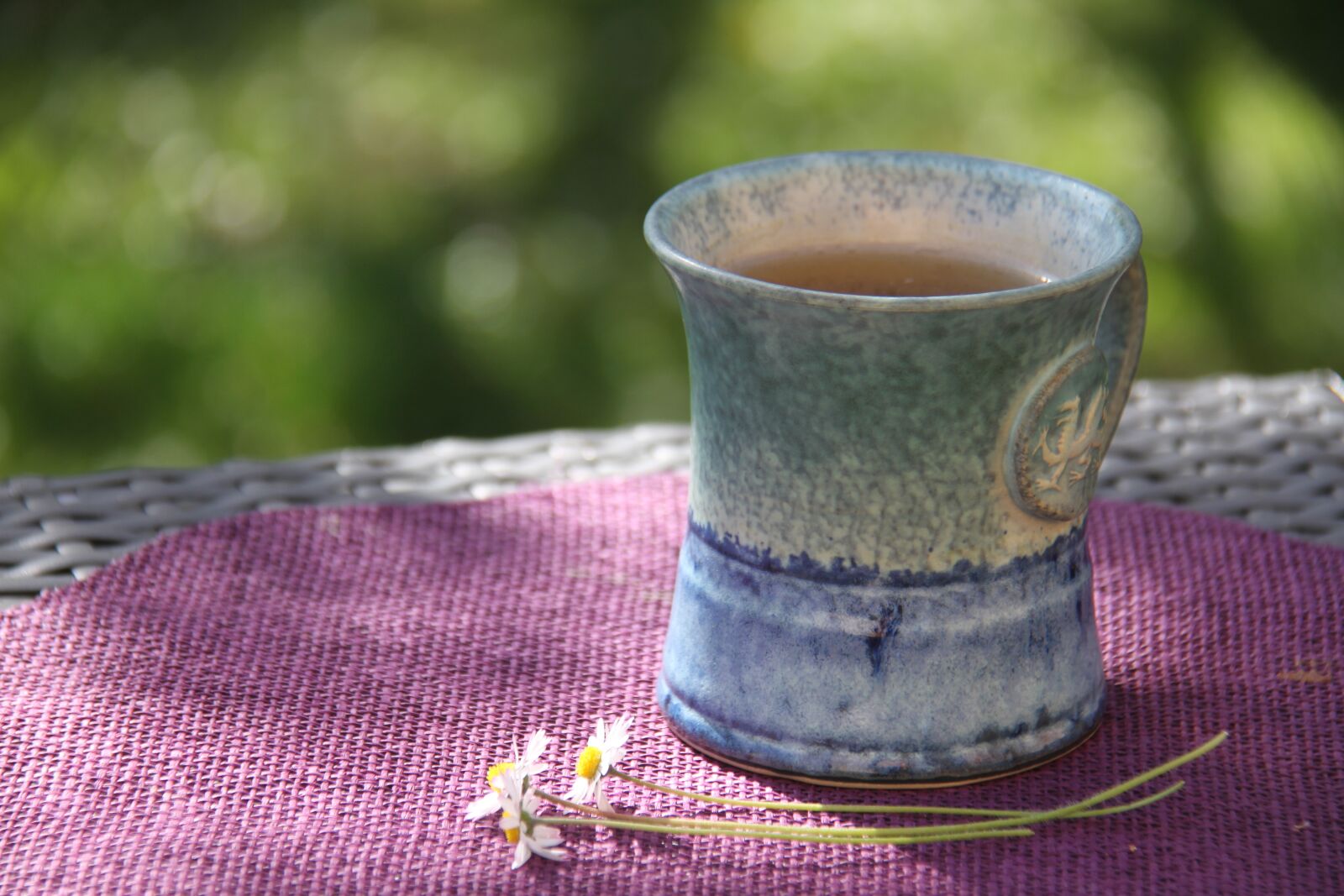 Canon EOS 7D sample photo. Tea, outside, garden photography