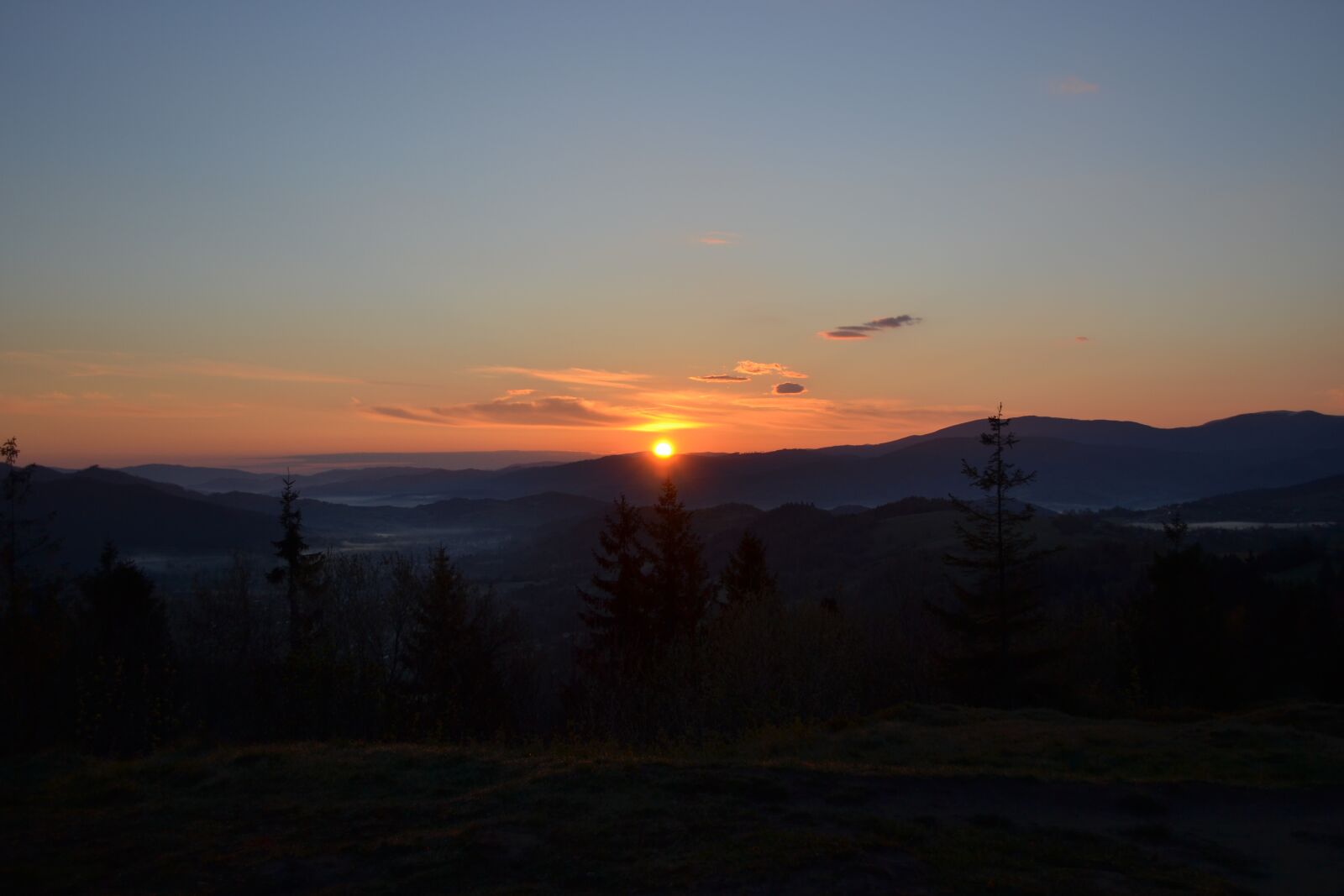 Nikon D3100 sample photo. Sunrise, the dawn family photography