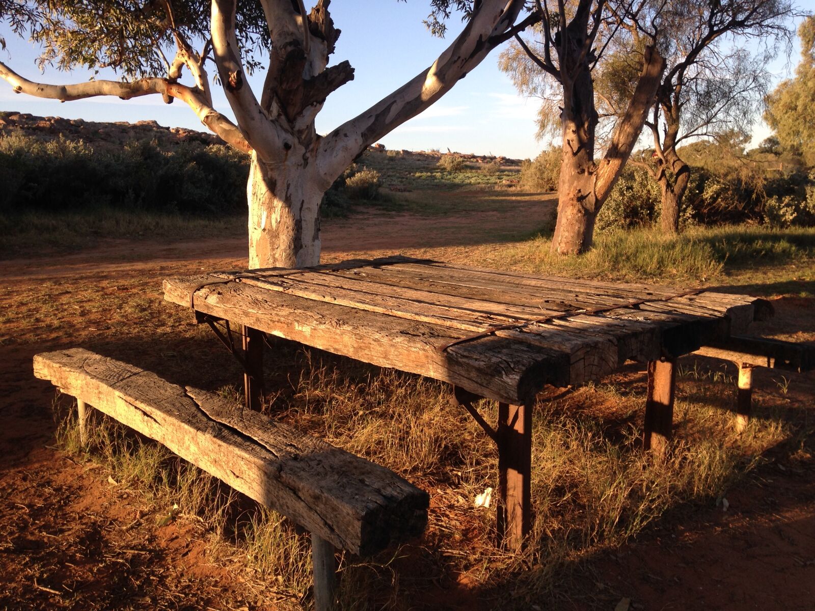 Apple iPhone 5c sample photo. Bench, outdoors, seat, table photography