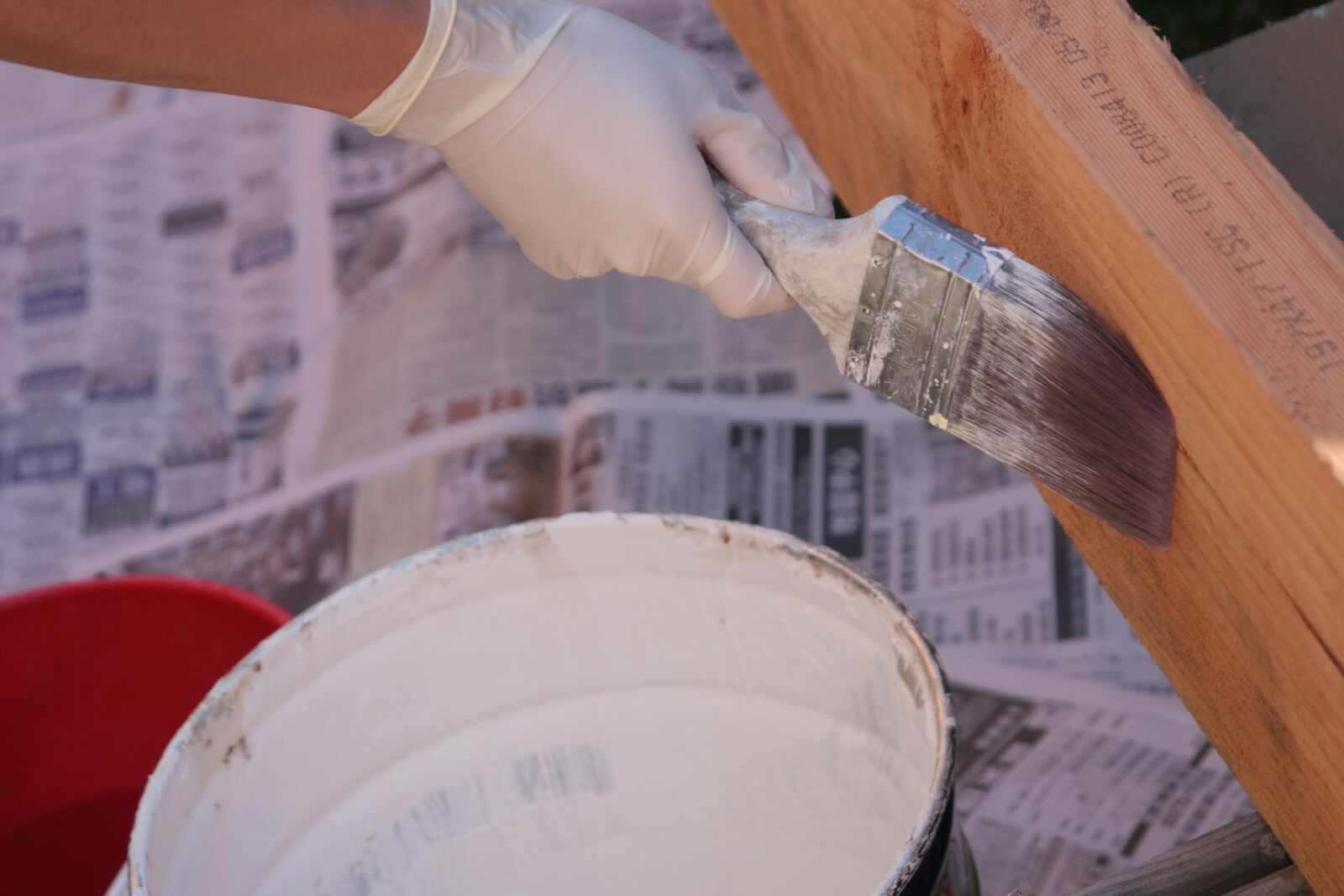 Canon EOS 20D sample photo. Painting, renovation, paint photography