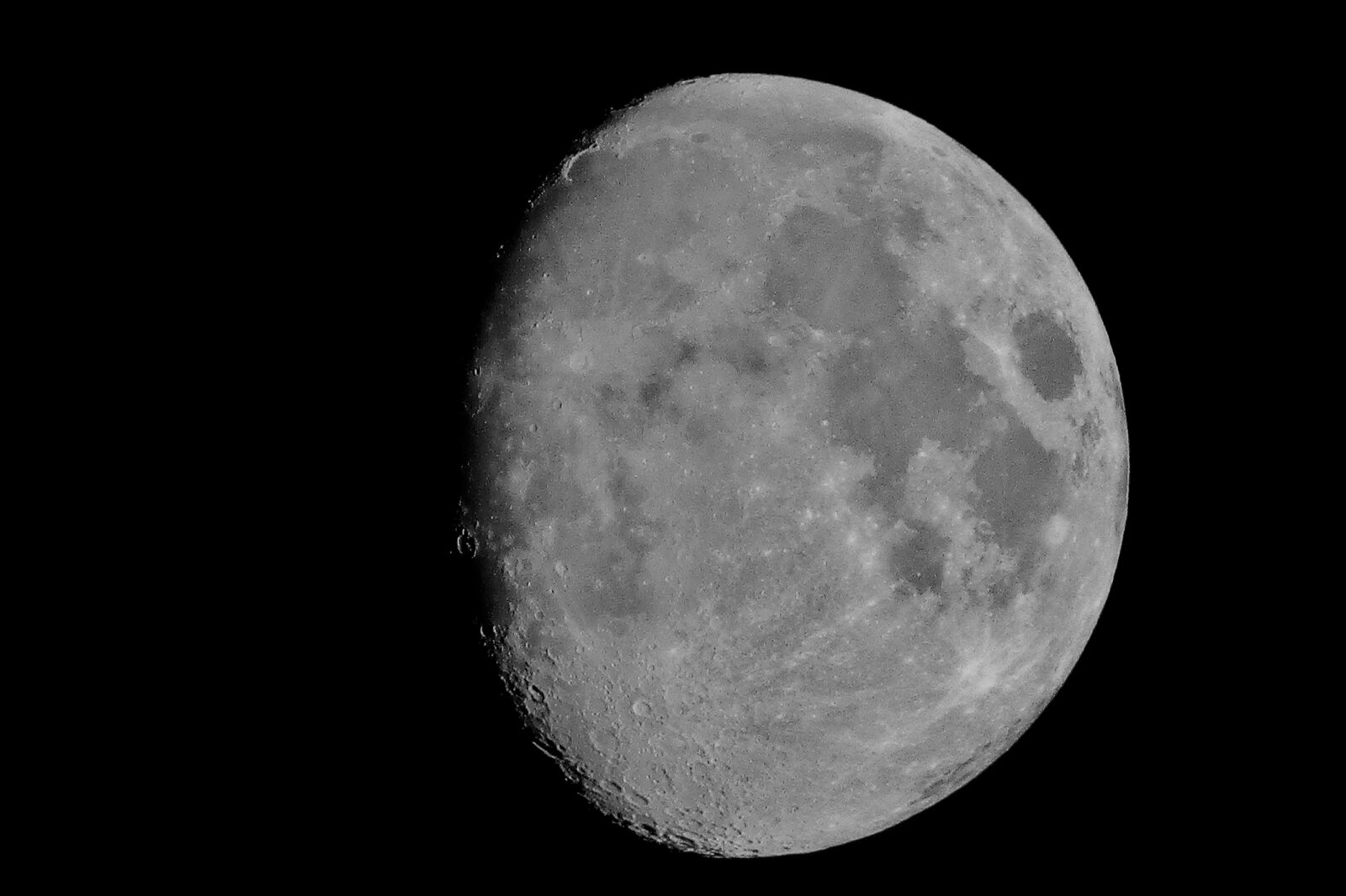 Canon PowerShot SX410 IS sample photo. Moon, grey, 3 4 full photography
