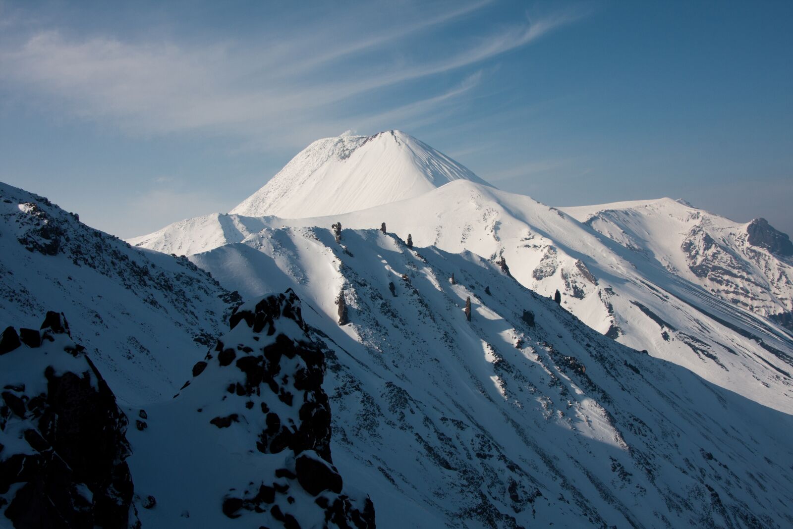 Canon EOS 40D sample photo. Snow, mountain, winter photography