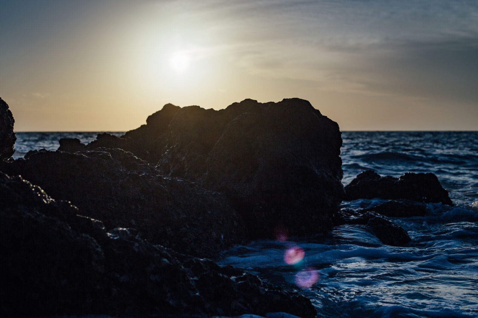 Canon EOS 6D + Canon EF 50mm F1.8 STM sample photo. Sunset, beach, water, ocean photography