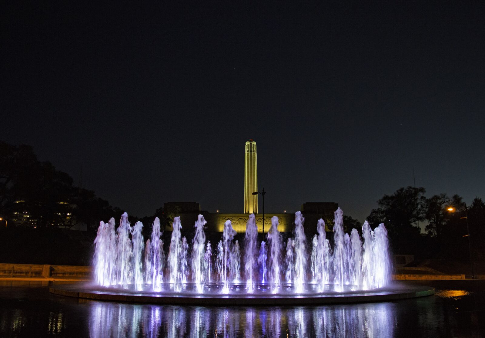 Nikon D3200 sample photo. Kansas city, fountains, city photography