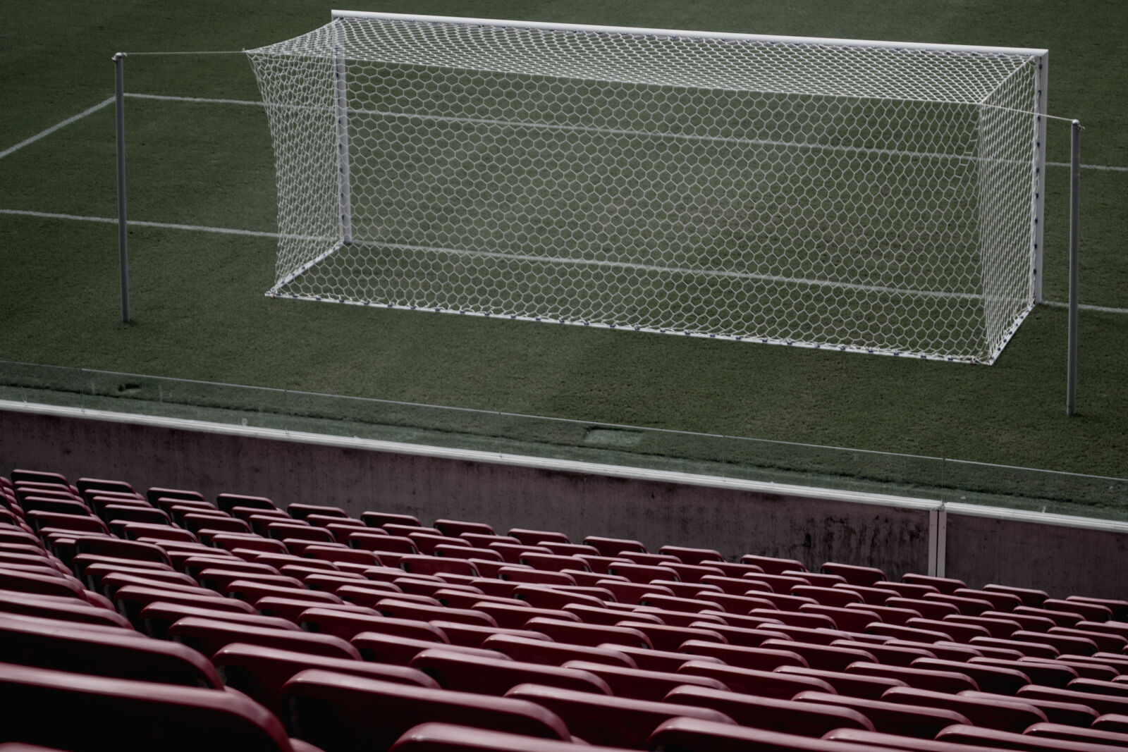 Nikon D3100 sample photo. Stadium, seats, near, white photography