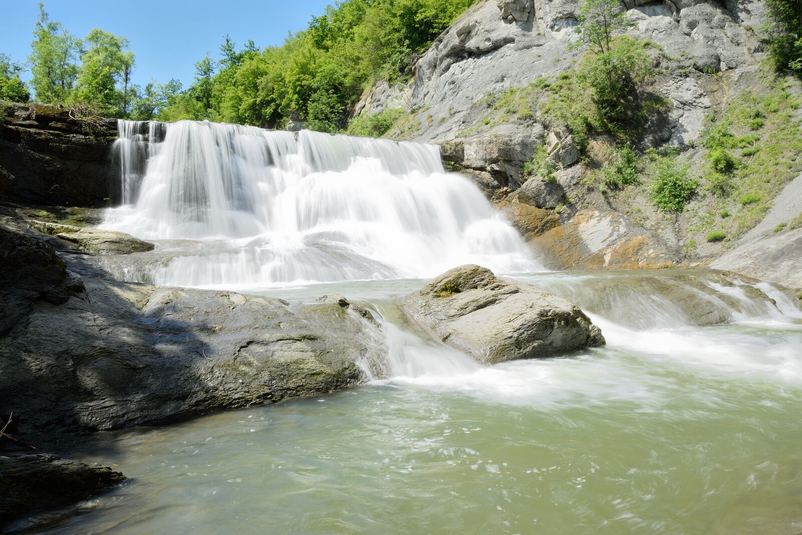 Nikon D3300 sample photo. Hristovski falls, landscape, beautiful photography
