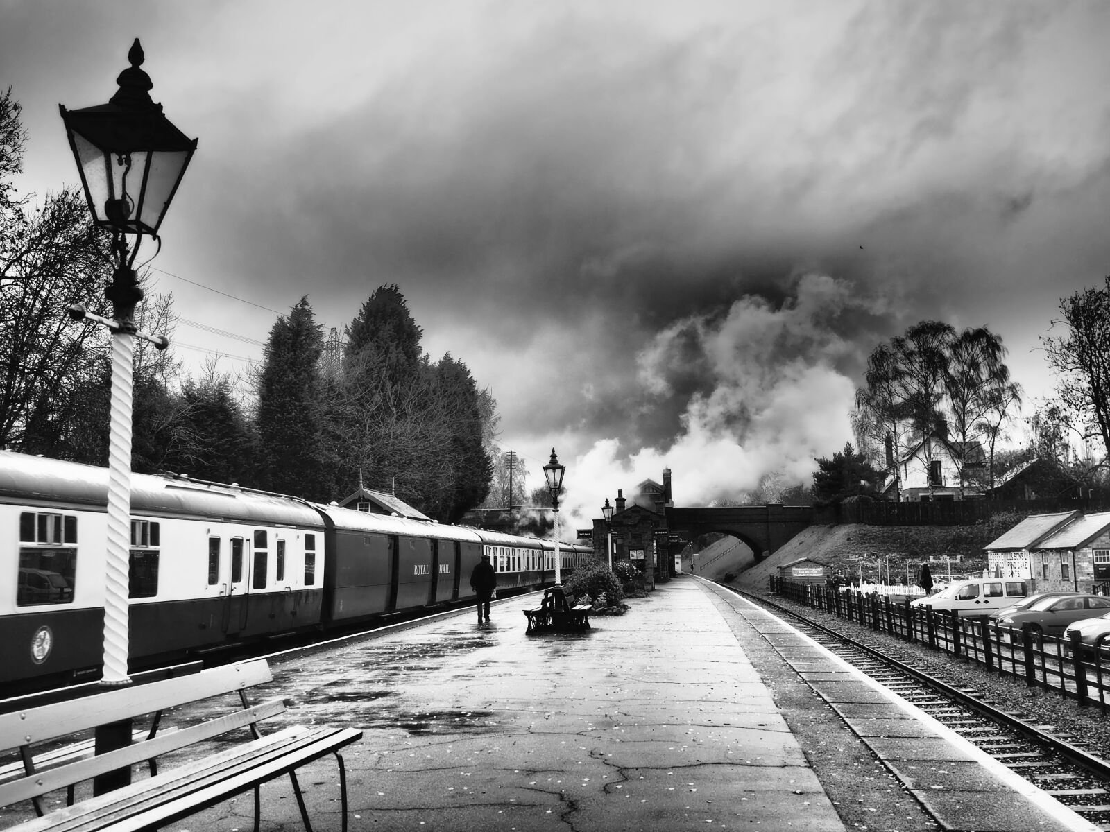 Olympus OM-D E-M5 II sample photo. Steam, train photography