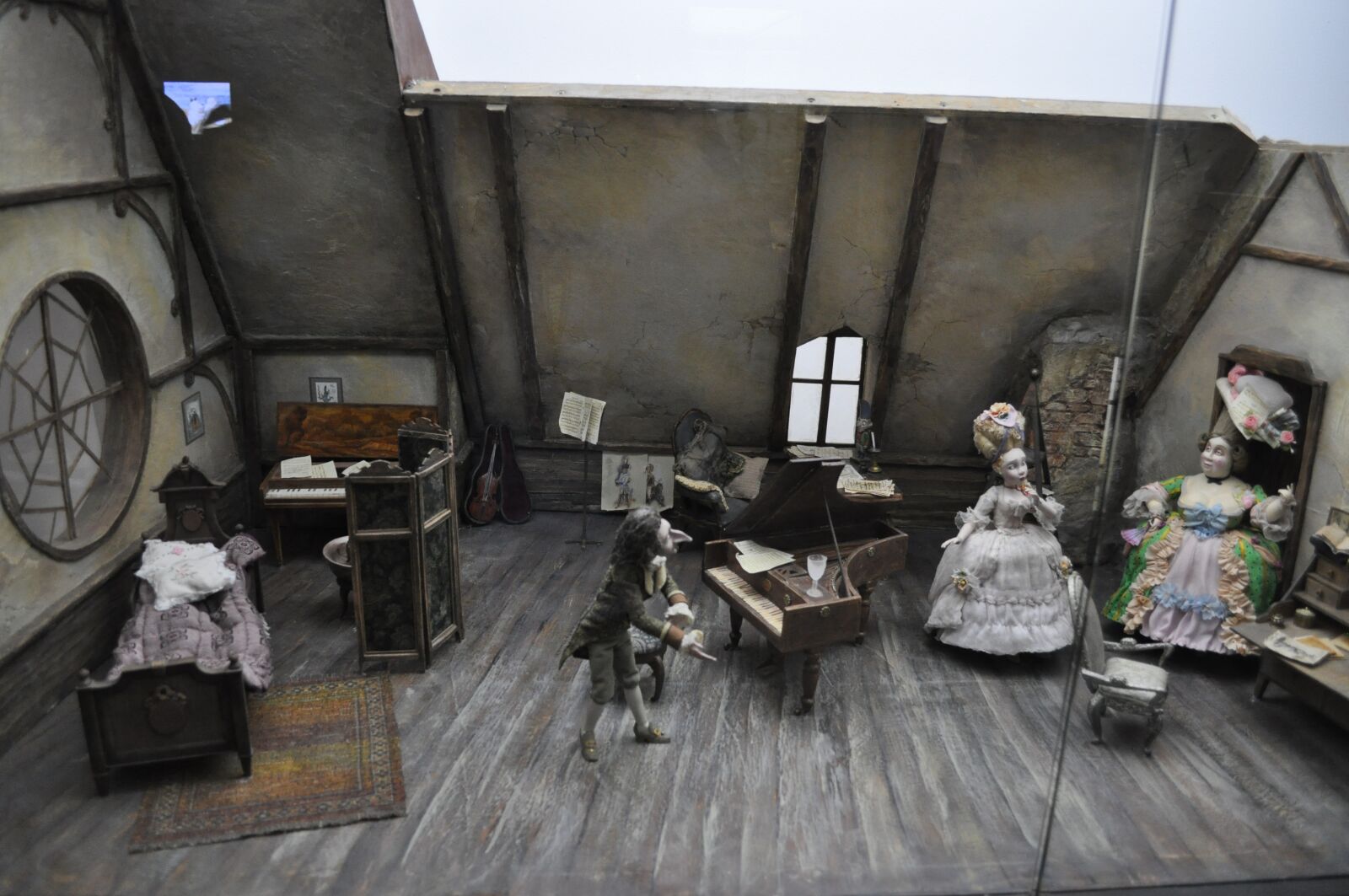 Nikon D5000 sample photo. Room, miniature, dolls photography