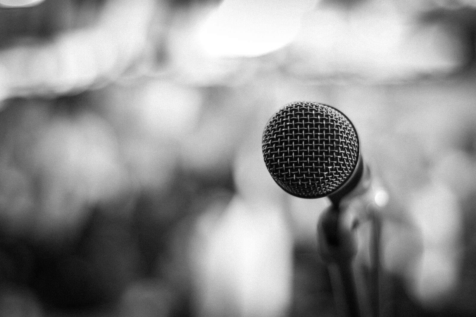 Nikon D7100 sample photo. Music, microphone, studio photography
