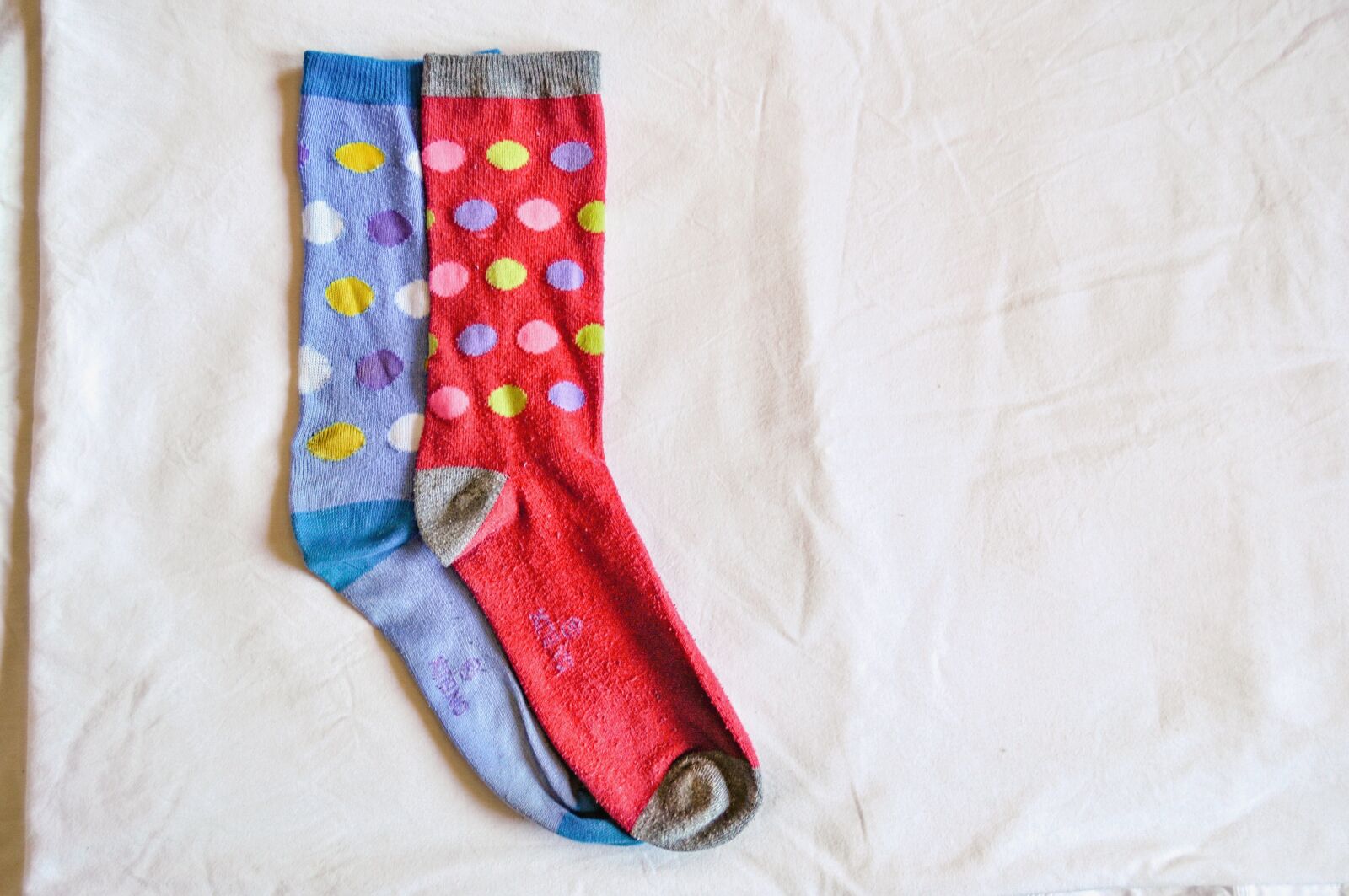 Nikon D90 sample photo. Odd socks, socks, odd photography