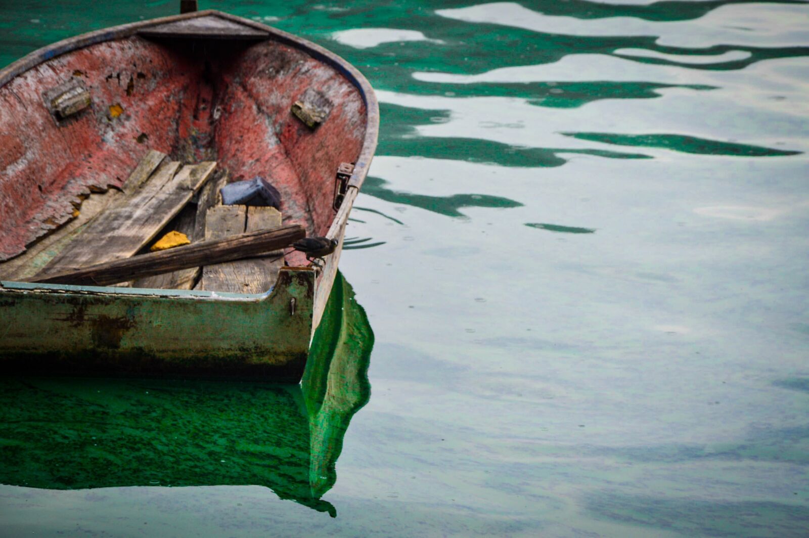 Nikon D3200 sample photo. Guatemala, boat, lake photography