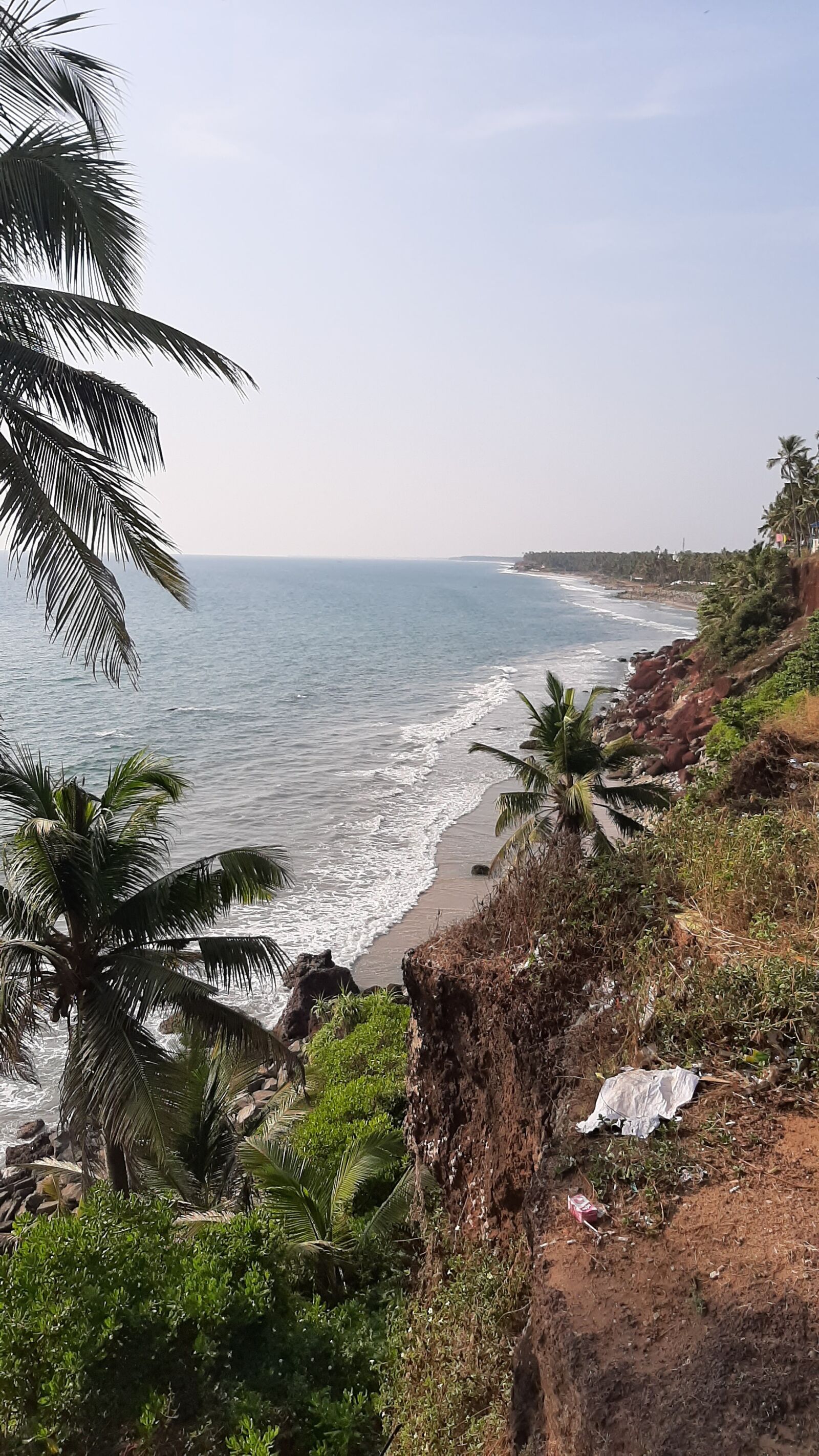 Samsung Galaxy A50 sample photo. Varkala, varkala beach, beach photography