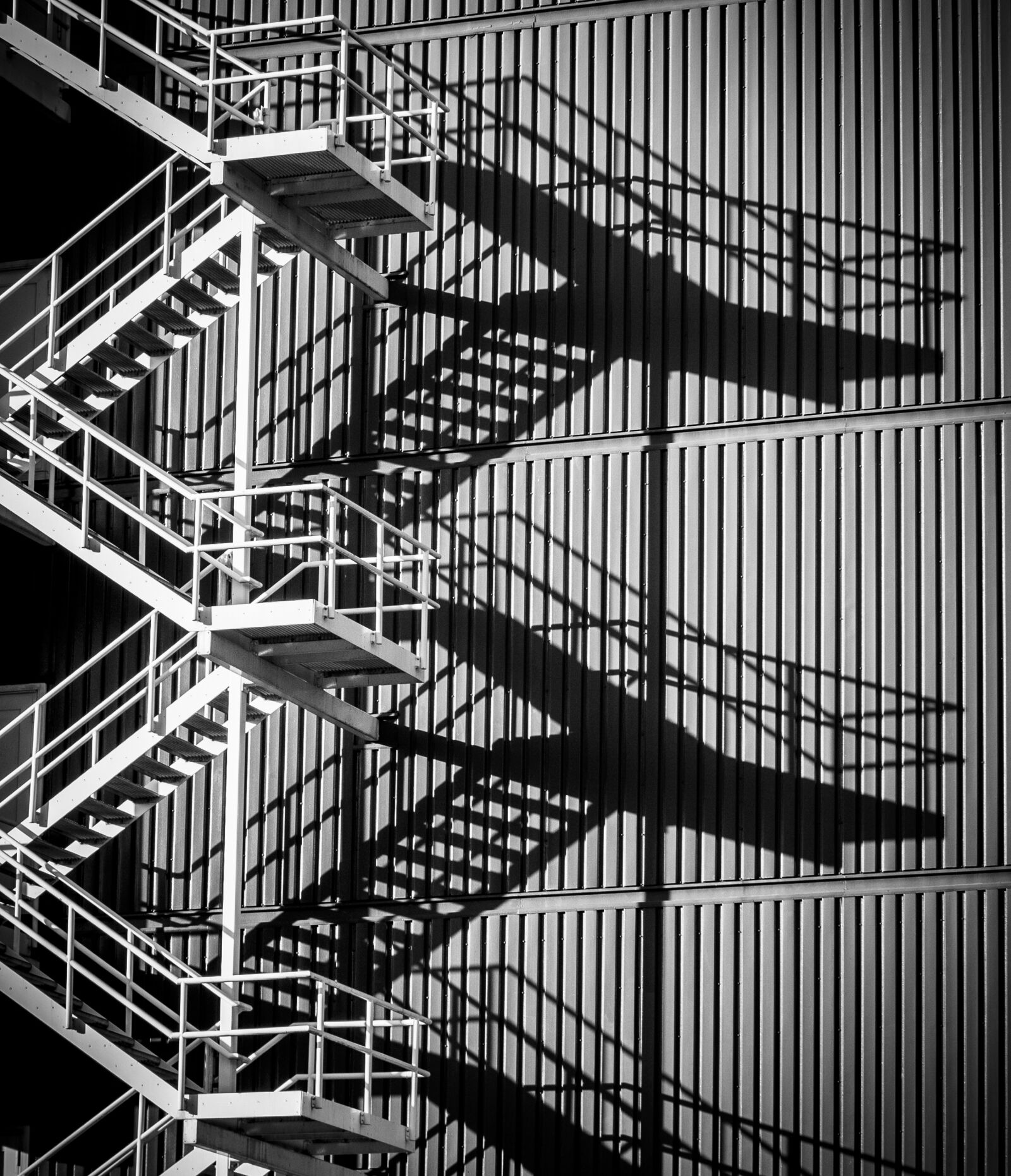 Olympus PEN E-PL7 sample photo. Library rotterdam, stairs, monochrome photography