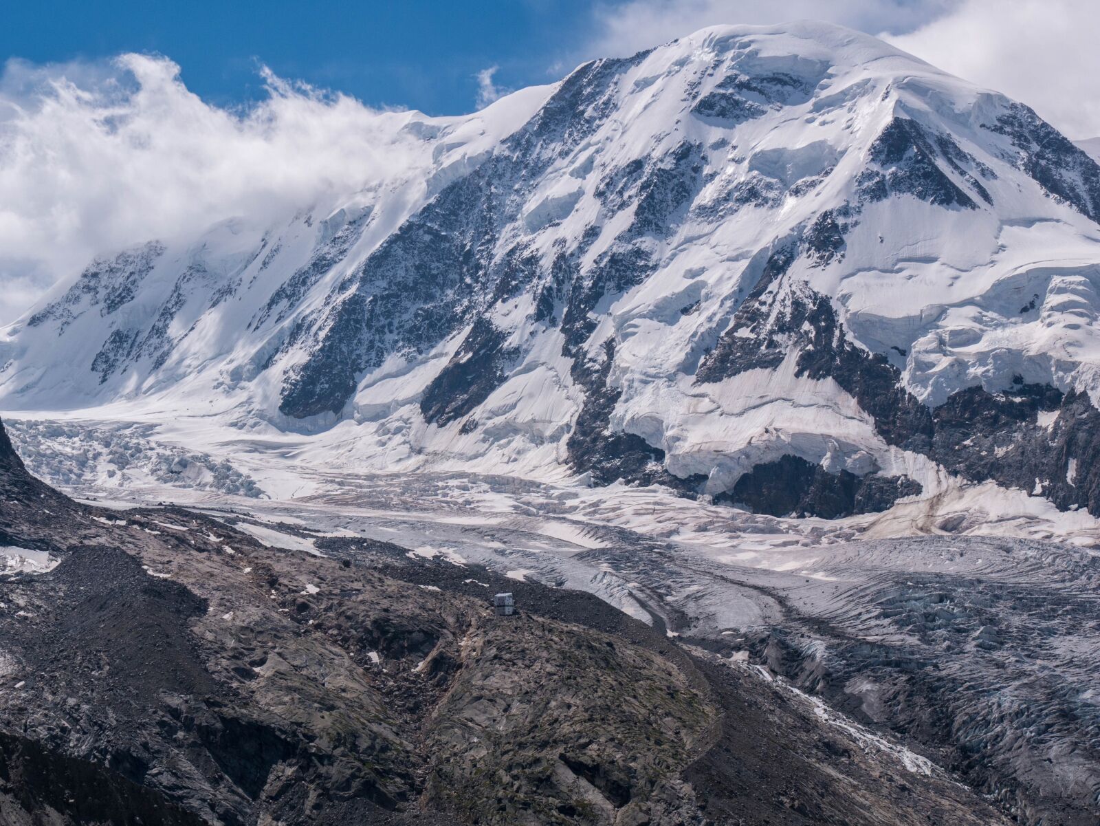 Panasonic DMC-G81 sample photo. Monterosa, monte rosa hut photography