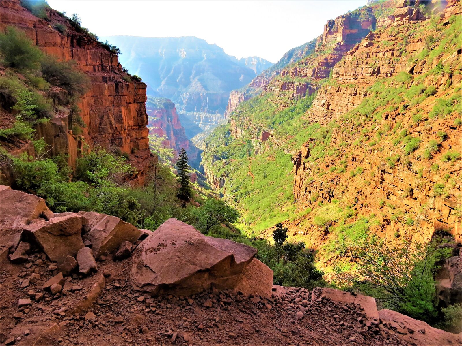 Canon PowerShot SX50 HS sample photo. Grand canyon, sunrise, hiking photography