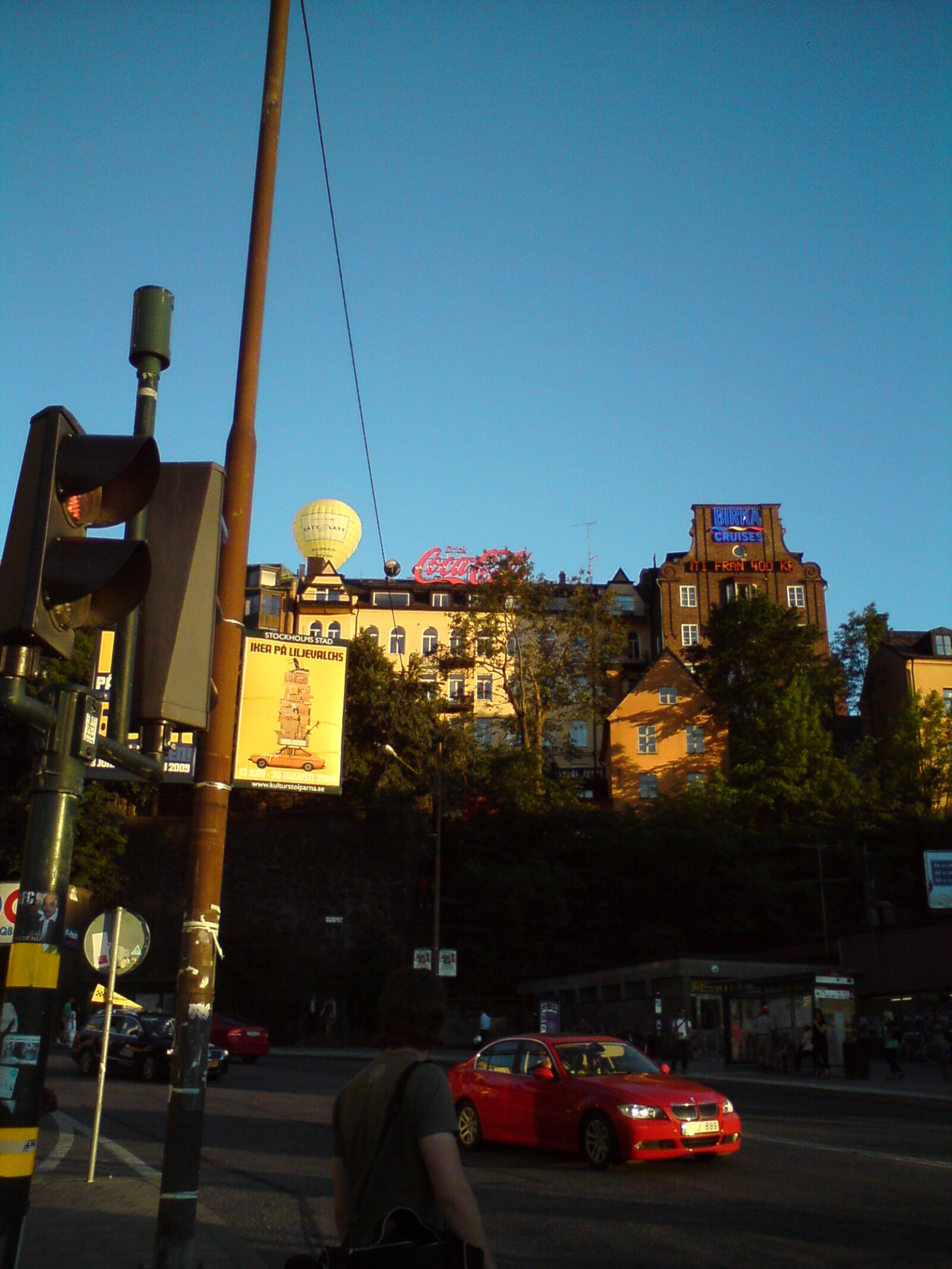 Sony Ericsson C702 sample photo. Stockholm, slussen photography