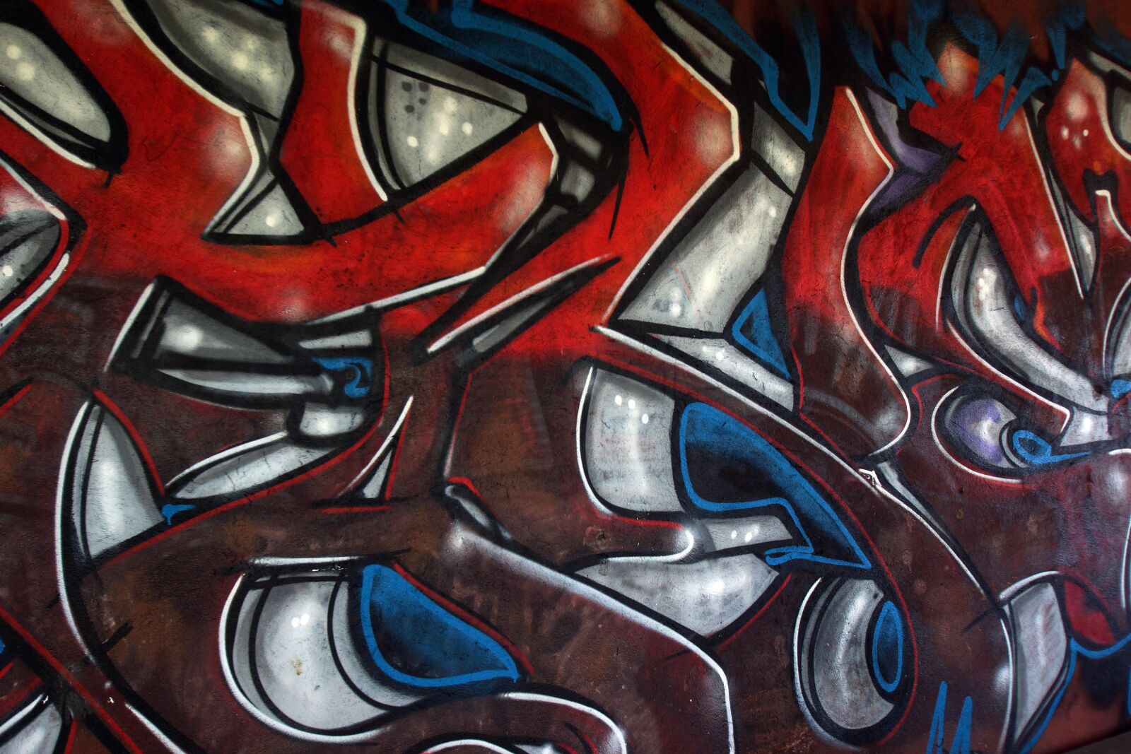 Sony SLT-A65 (SLT-A65V) sample photo. Graffiti, mural, street art photography