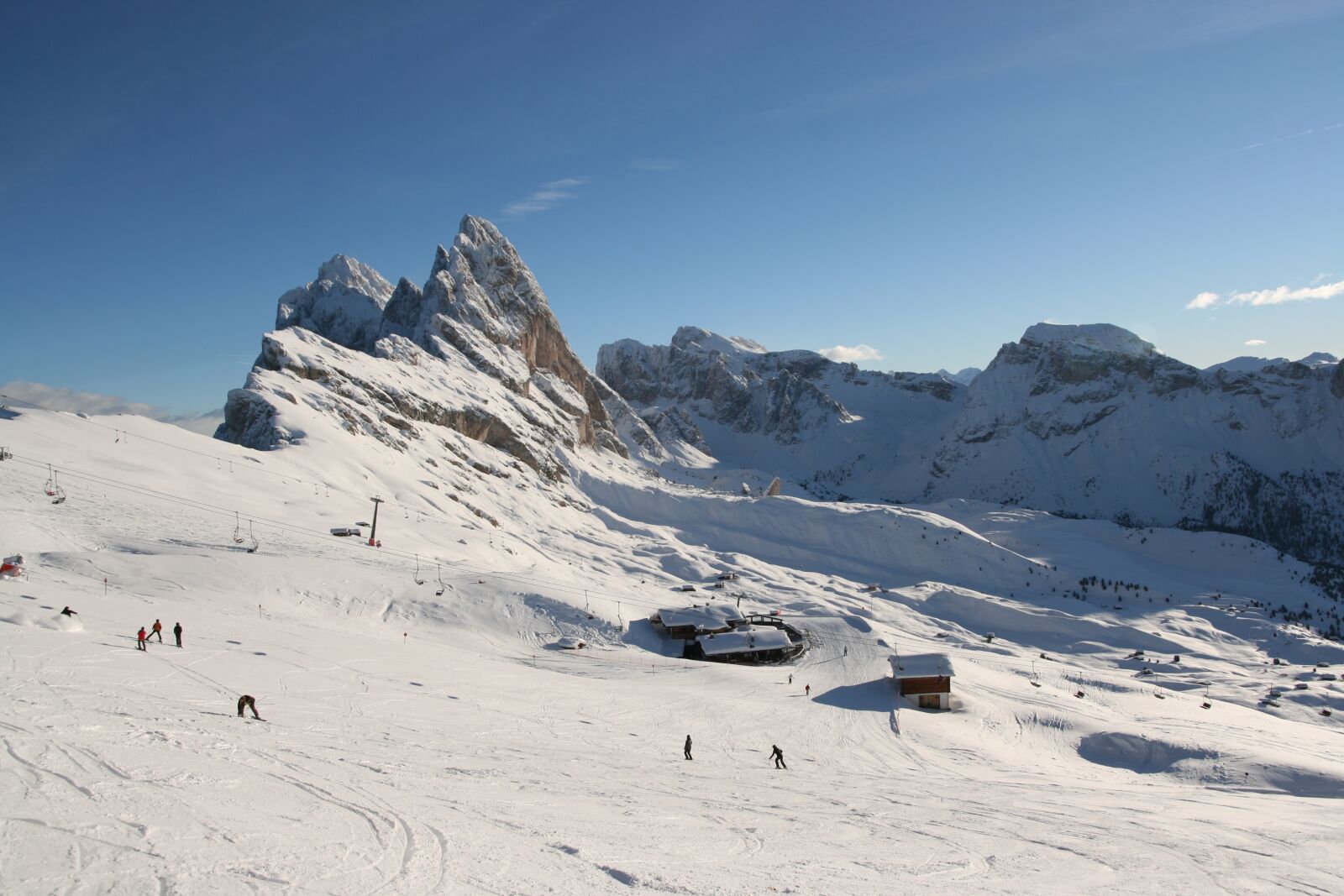Canon EOS 400D (EOS Digital Rebel XTi / EOS Kiss Digital X) sample photo. Seceda, val gardena, dolomites photography
