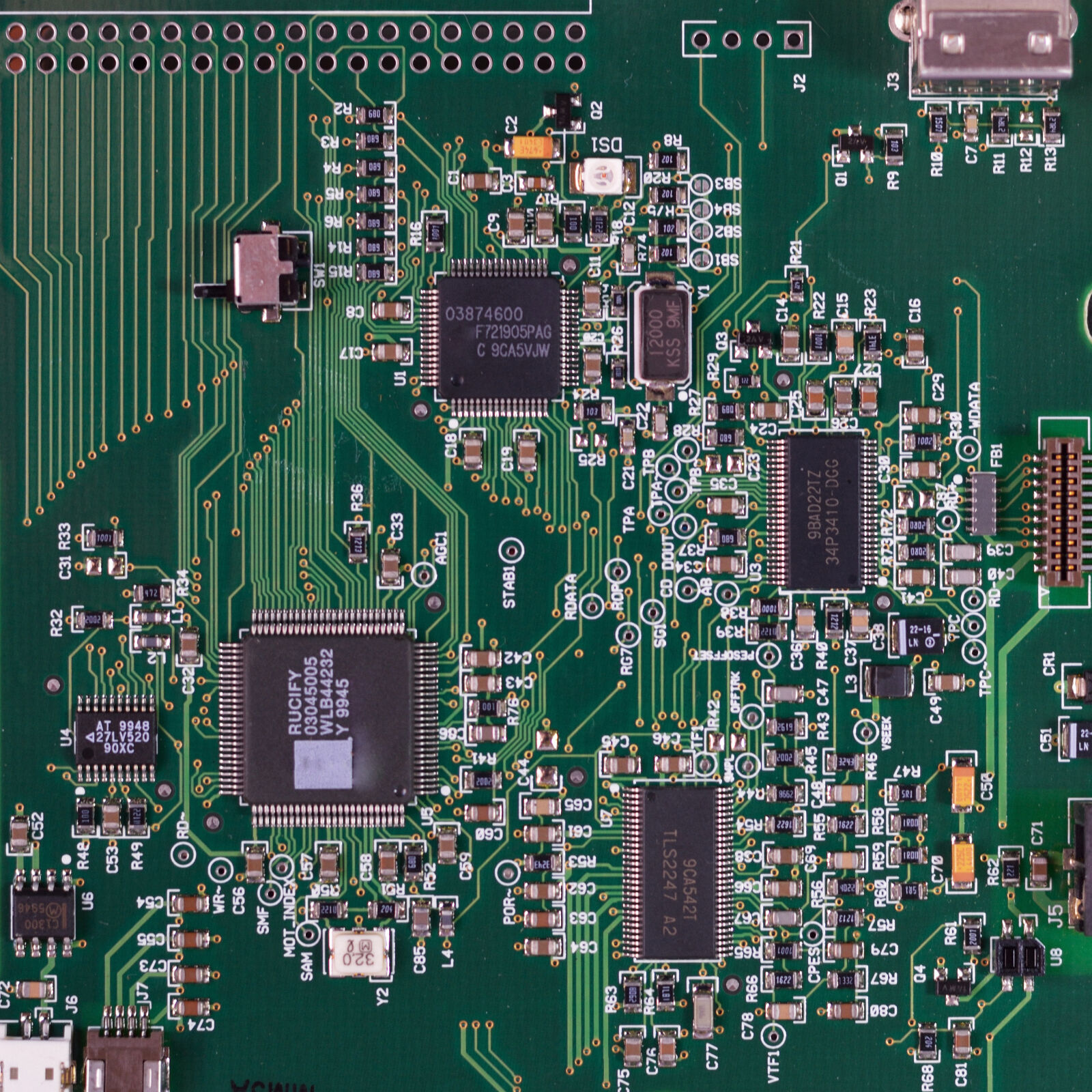 Nikon D3200 sample photo. Green, circuit, board photography
