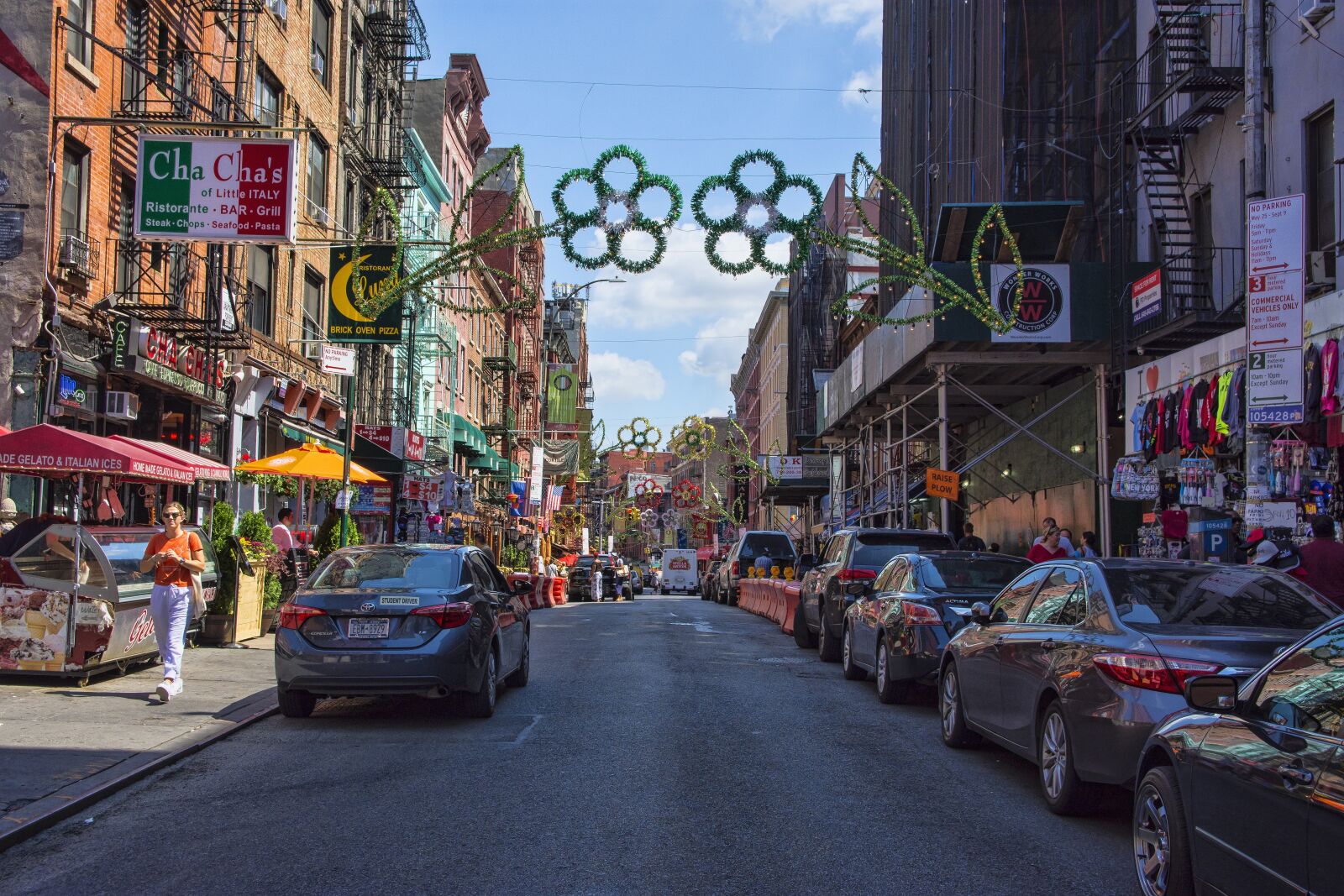 Nikon D7200 sample photo. Little italy, new york photography