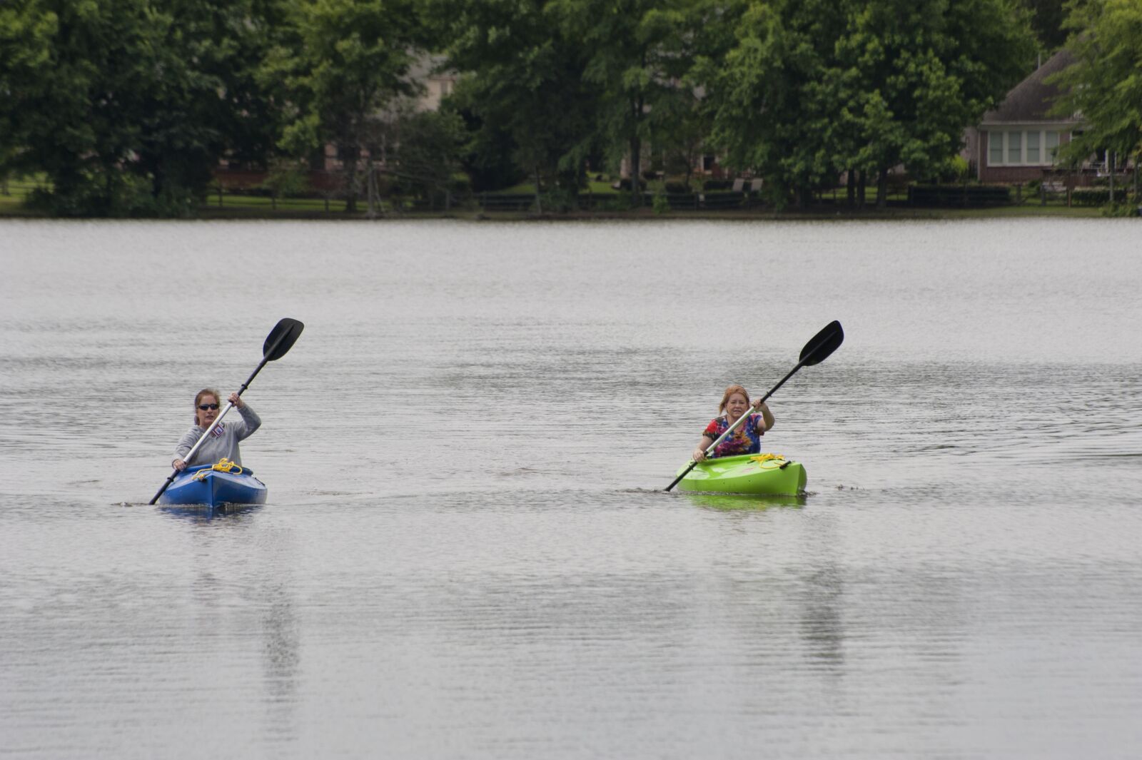 Nikon D700 sample photo. Kayak, women, sport photography