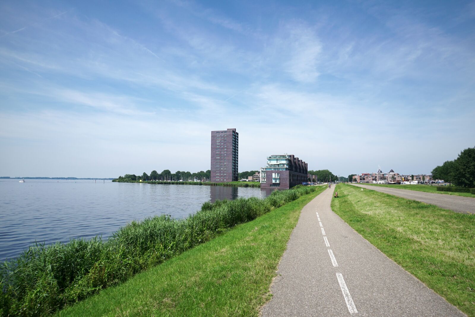 Sony a6300 sample photo. Almere, city, habour photography