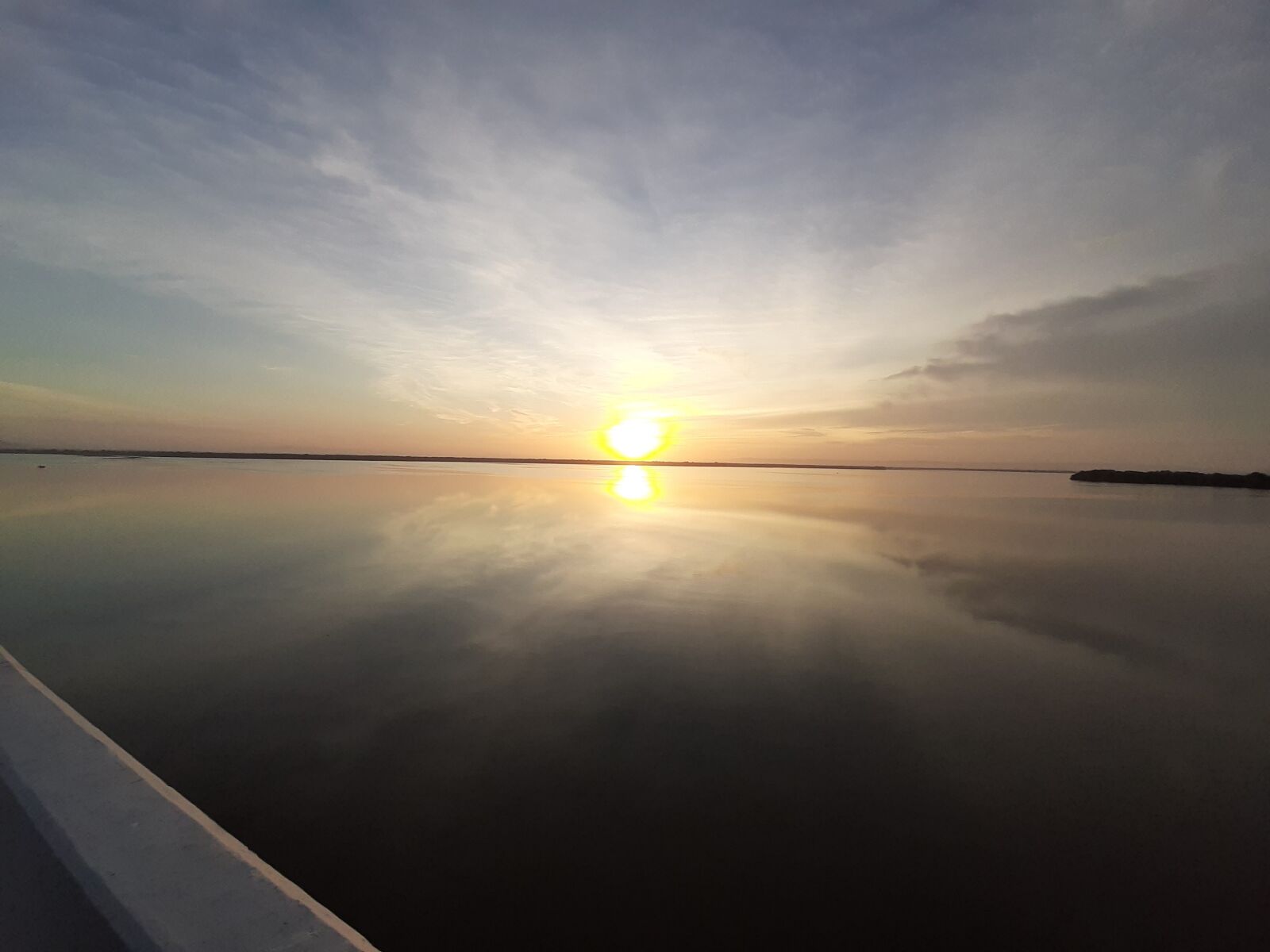 Samsung Galaxy A50 sample photo. Dawn, river, tomorrow photography