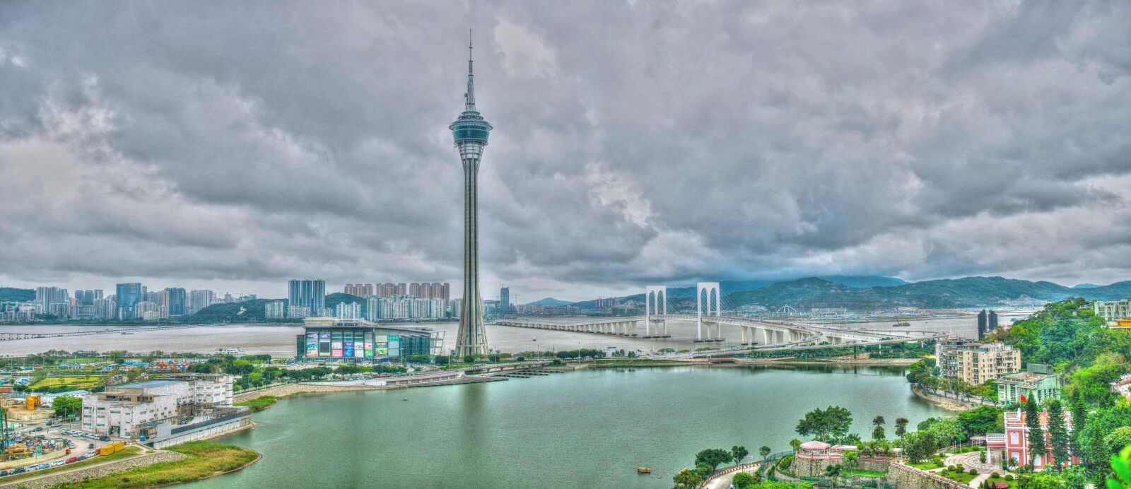 Nikon D5200 sample photo. Macau tower, south bay photography