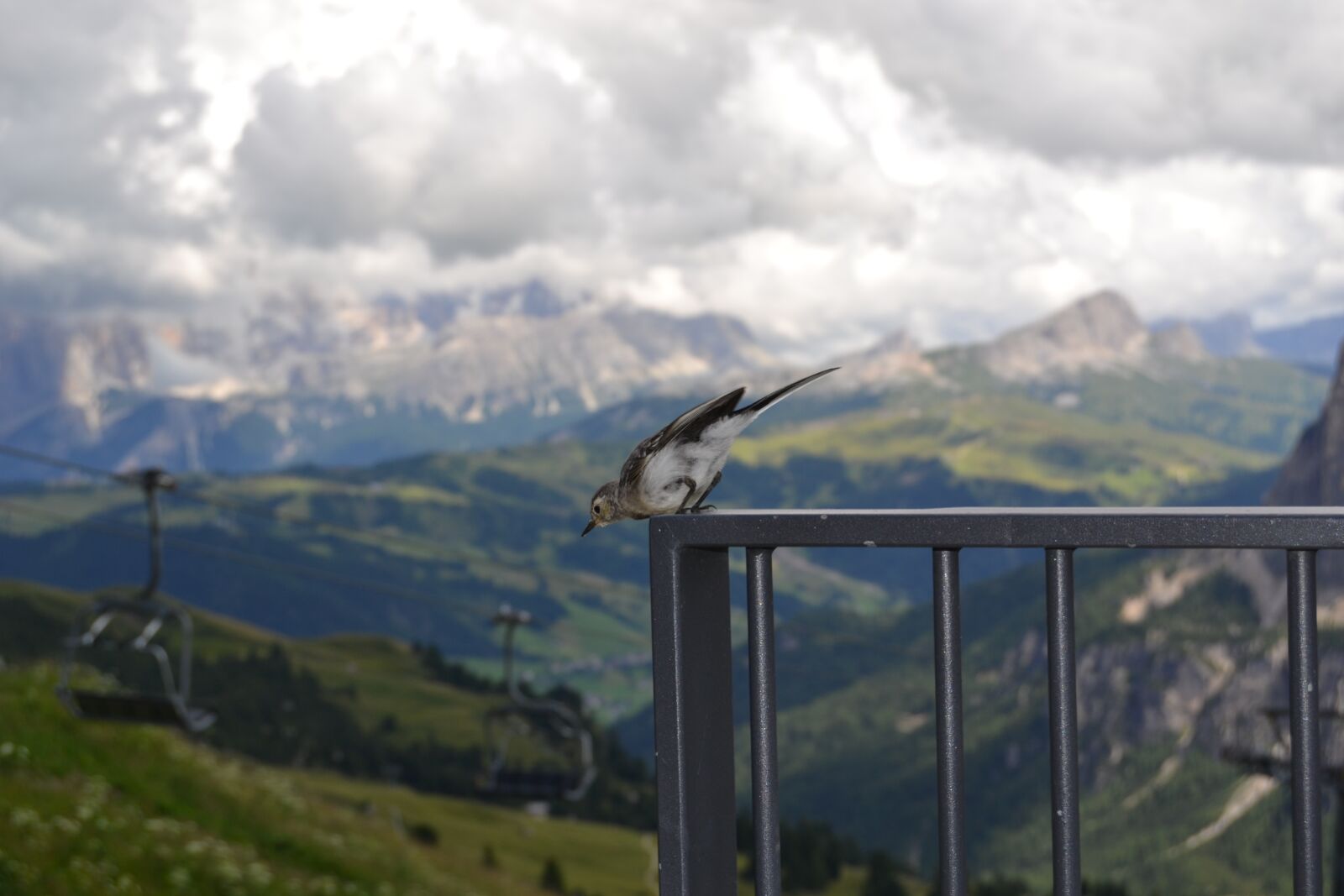 Nikon D3100 sample photo. Mountain, clouds, dolomites photography