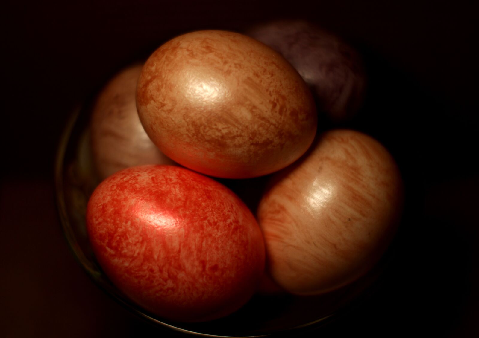 Canon EOS 1200D (EOS Rebel T5 / EOS Kiss X70 / EOS Hi) sample photo. Eggs, painted eggs, egg photography