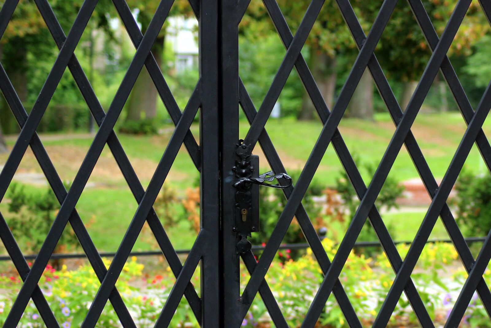 Canon EOS 1200D (EOS Rebel T5 / EOS Kiss X70 / EOS Hi) sample photo. Gateway, trellis, door handle photography