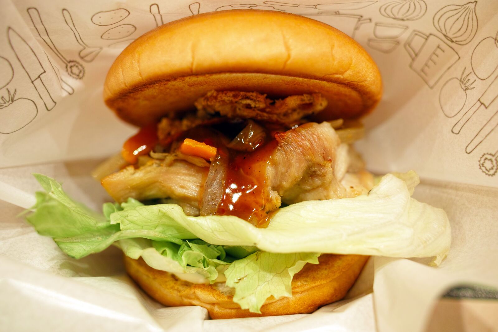 Sigma DP1 Merrill sample photo. Food, restaurant, burger photography