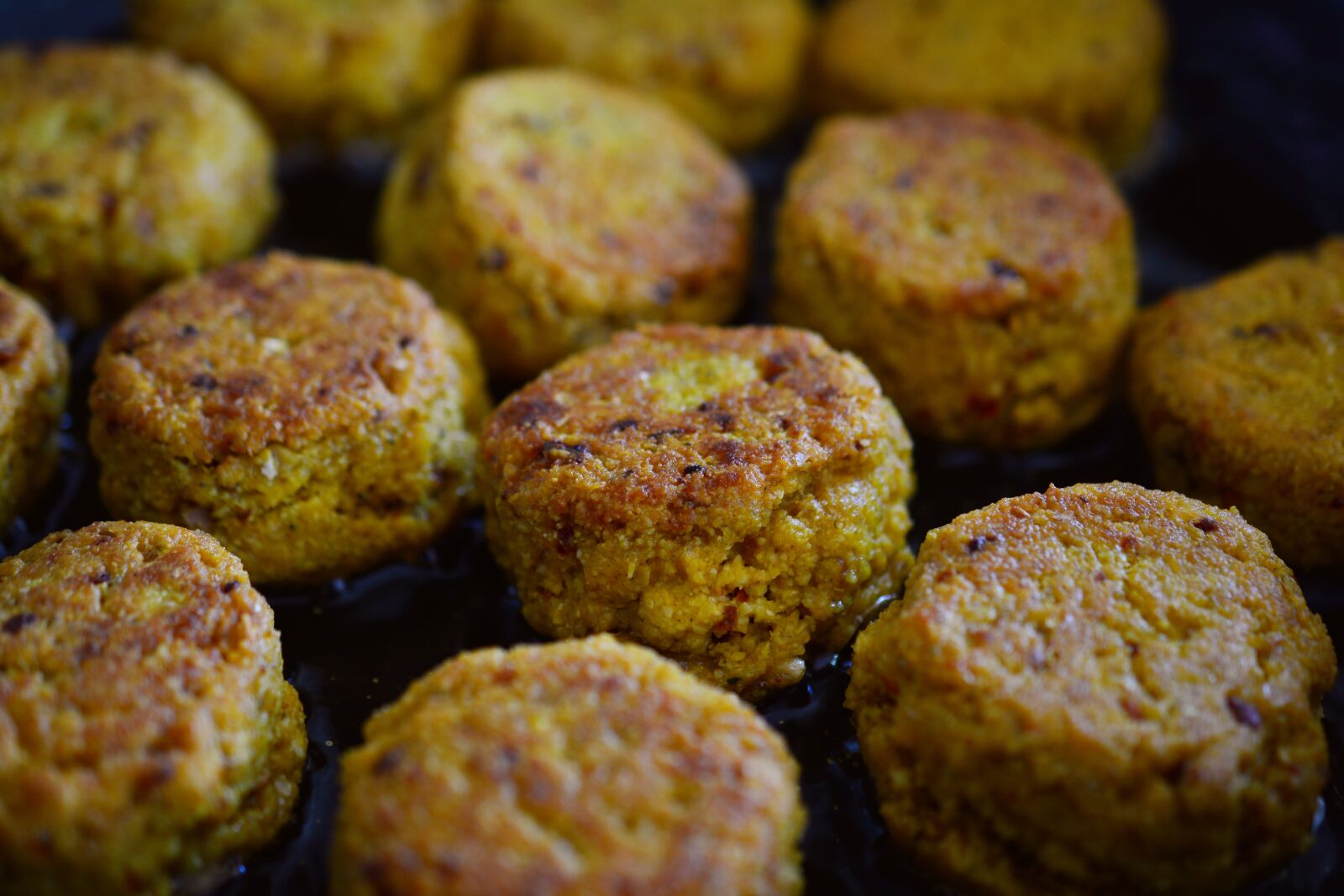 Nikon D5200 sample photo. Falafel, dough balls, chickpeas photography