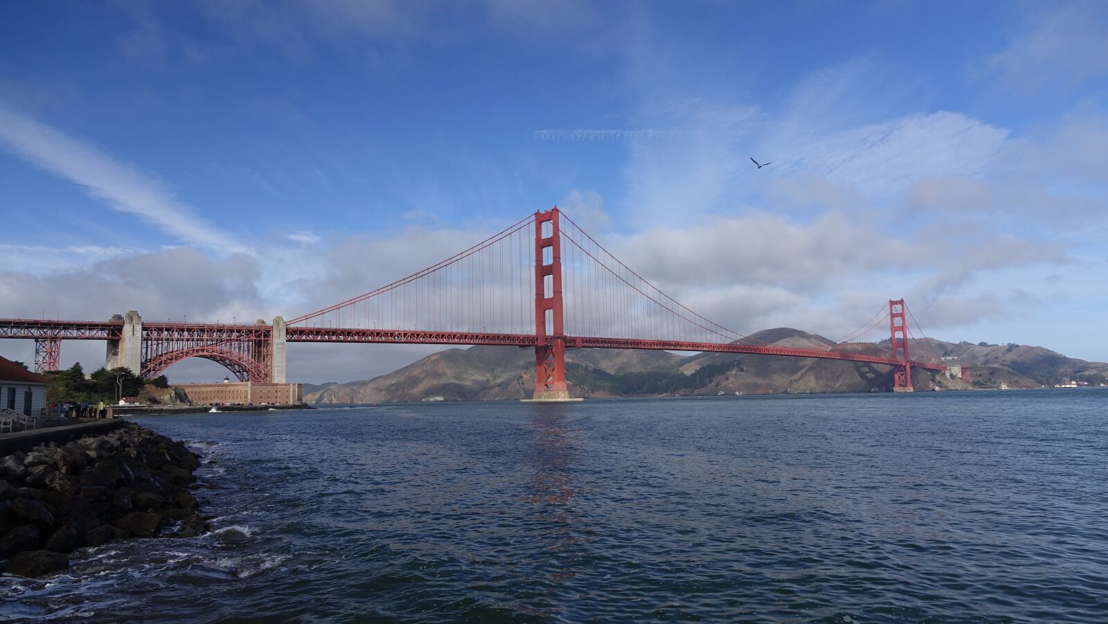 Sony Cyber-shot DSC-RX10 II sample photo. Bridge, waters, suspension bridge photography