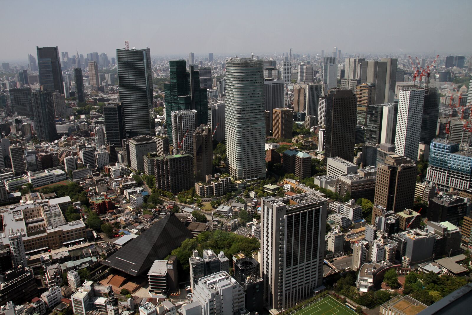 Canon EOS 7D sample photo. Tokyo, sky view, city photography