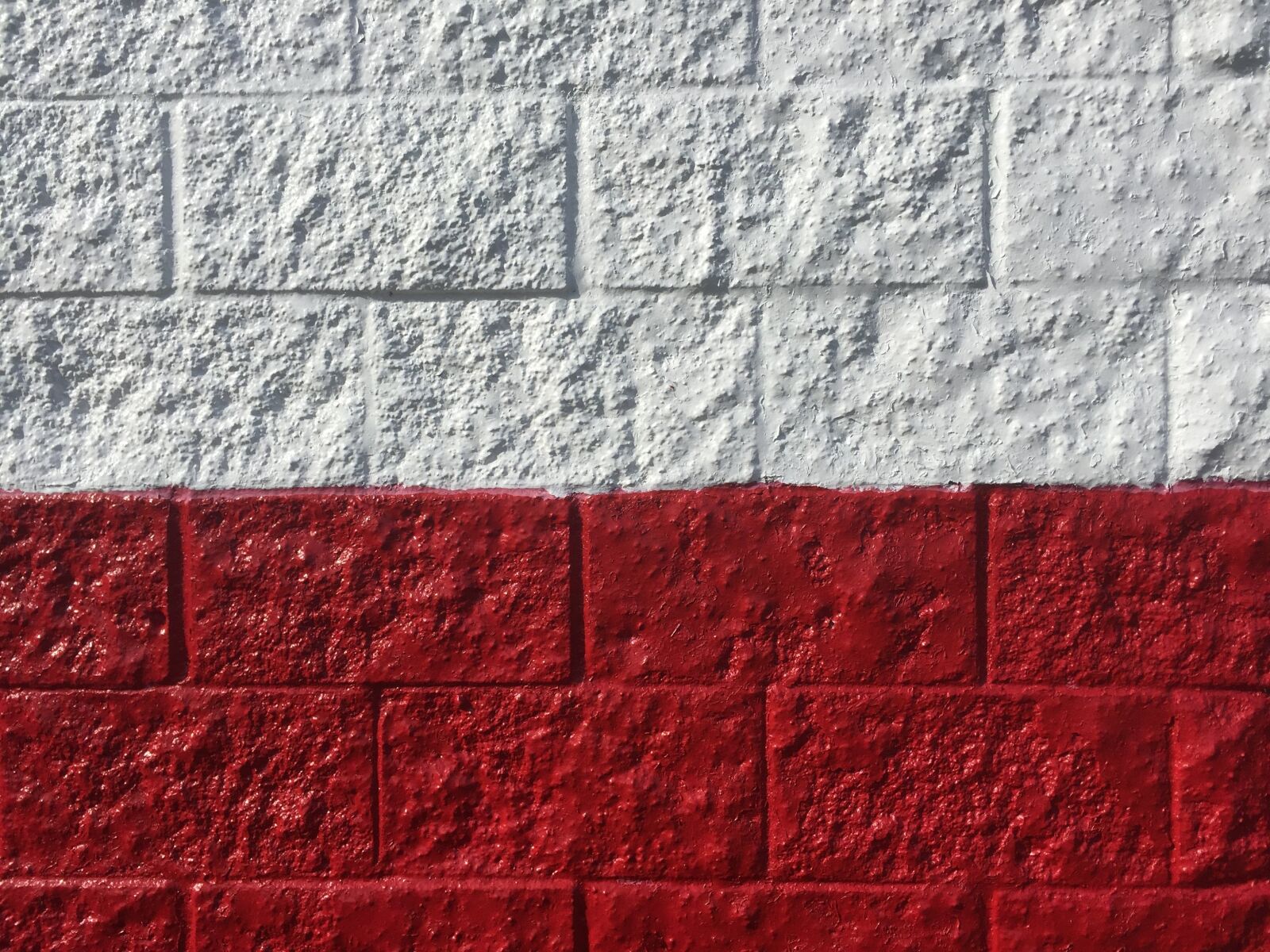 Apple iPhone 6 sample photo. Wall, red, white photography