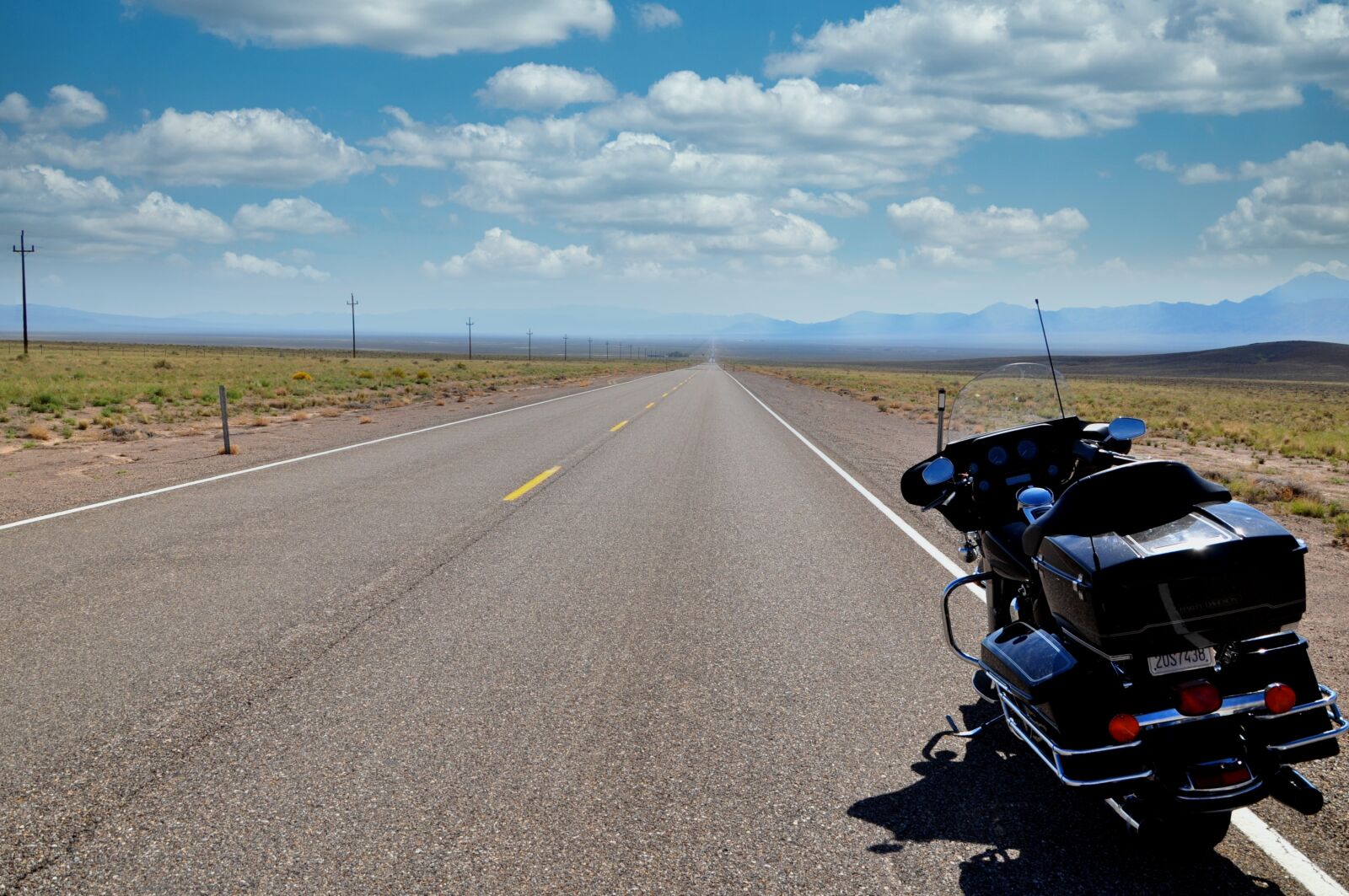 Nikon D5000 sample photo. Road, moto, harley photography