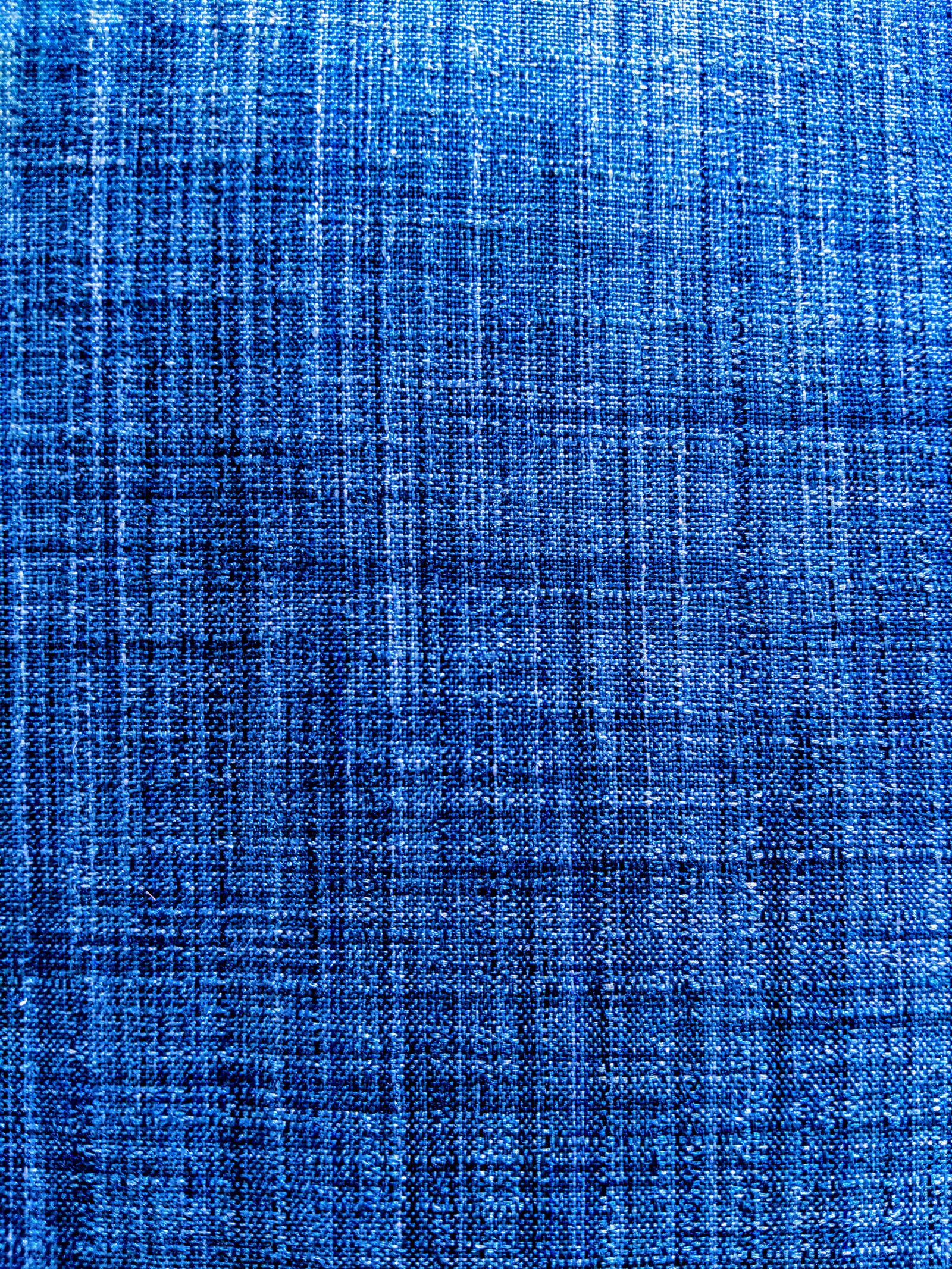 Google Pixel 3 XL sample photo. Blue fabric, textured fabric photography