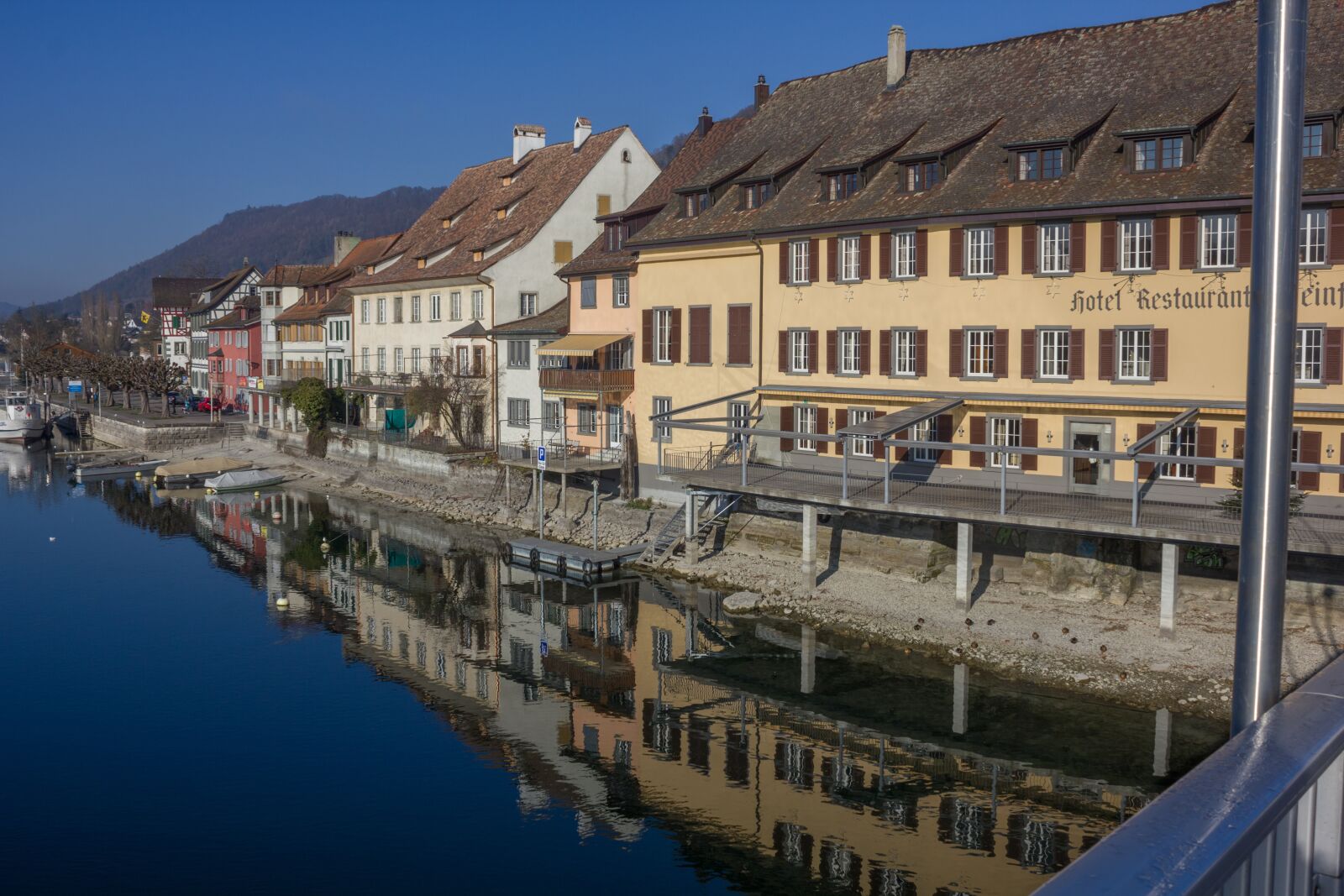 Canon EF-S 18-55mm F3.5-5.6 IS sample photo. Water, stein am rhein photography