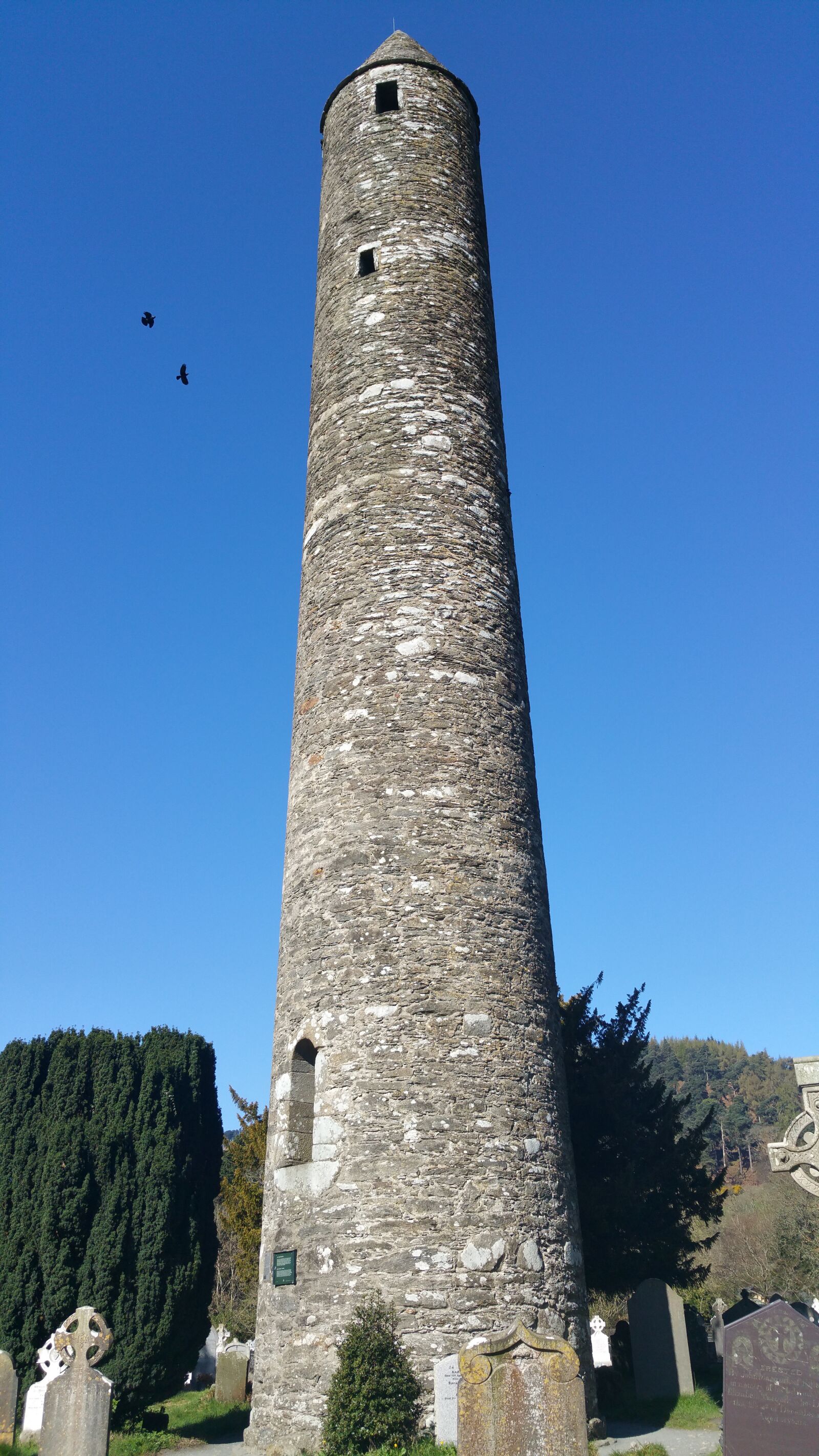Samsung Galaxy Note4 sample photo. Round tower, ireland, glendalough photography