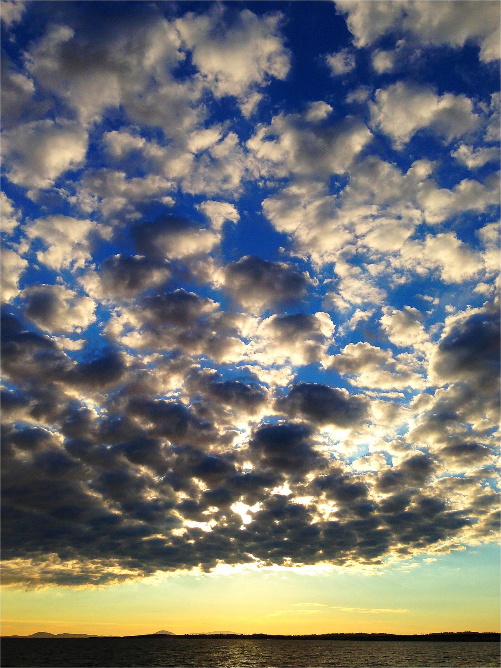 Apple iPhone 5 sample photo. Sky, clouds, blue photography