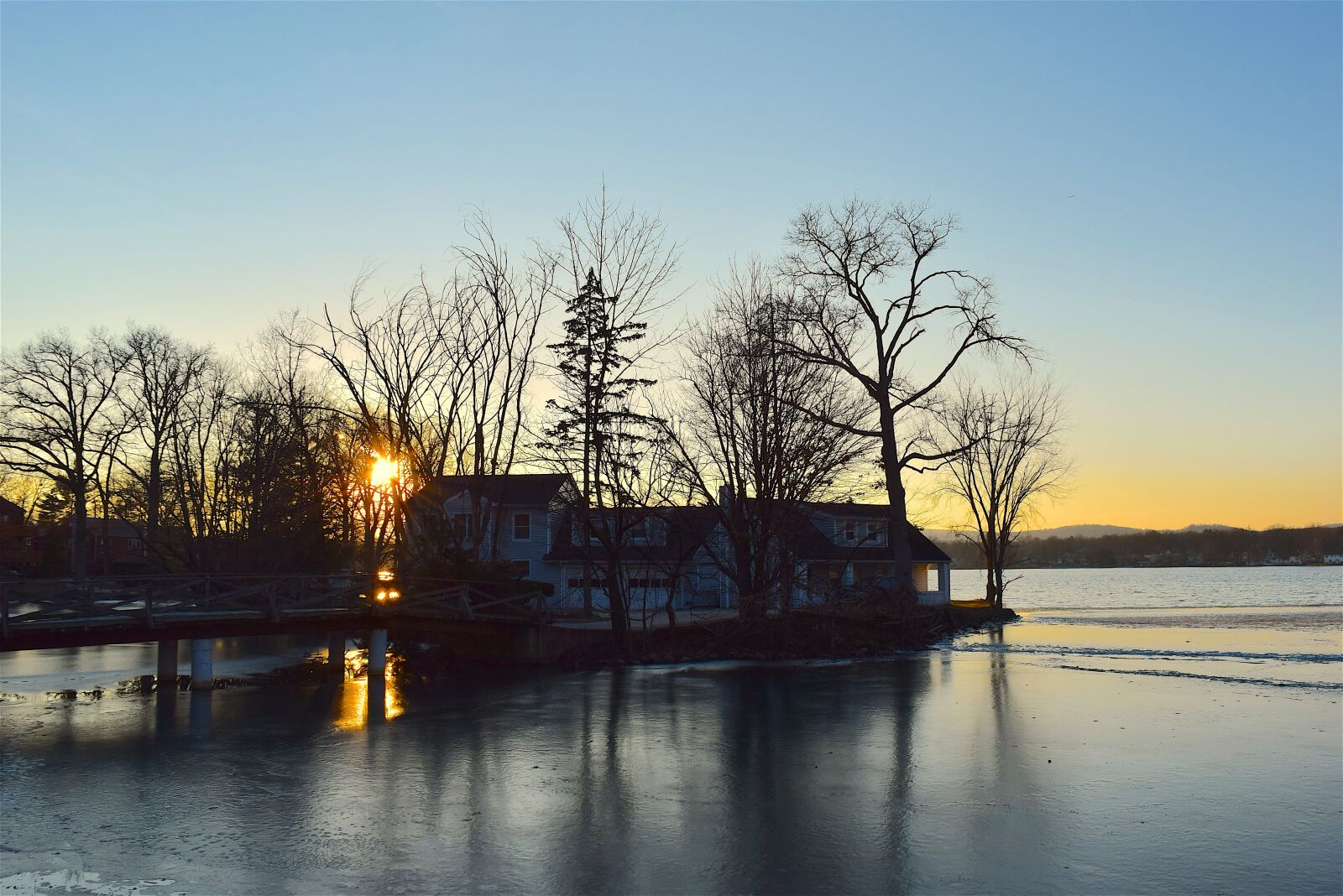 Nikon D3300 sample photo. Winter, lake, sun photography